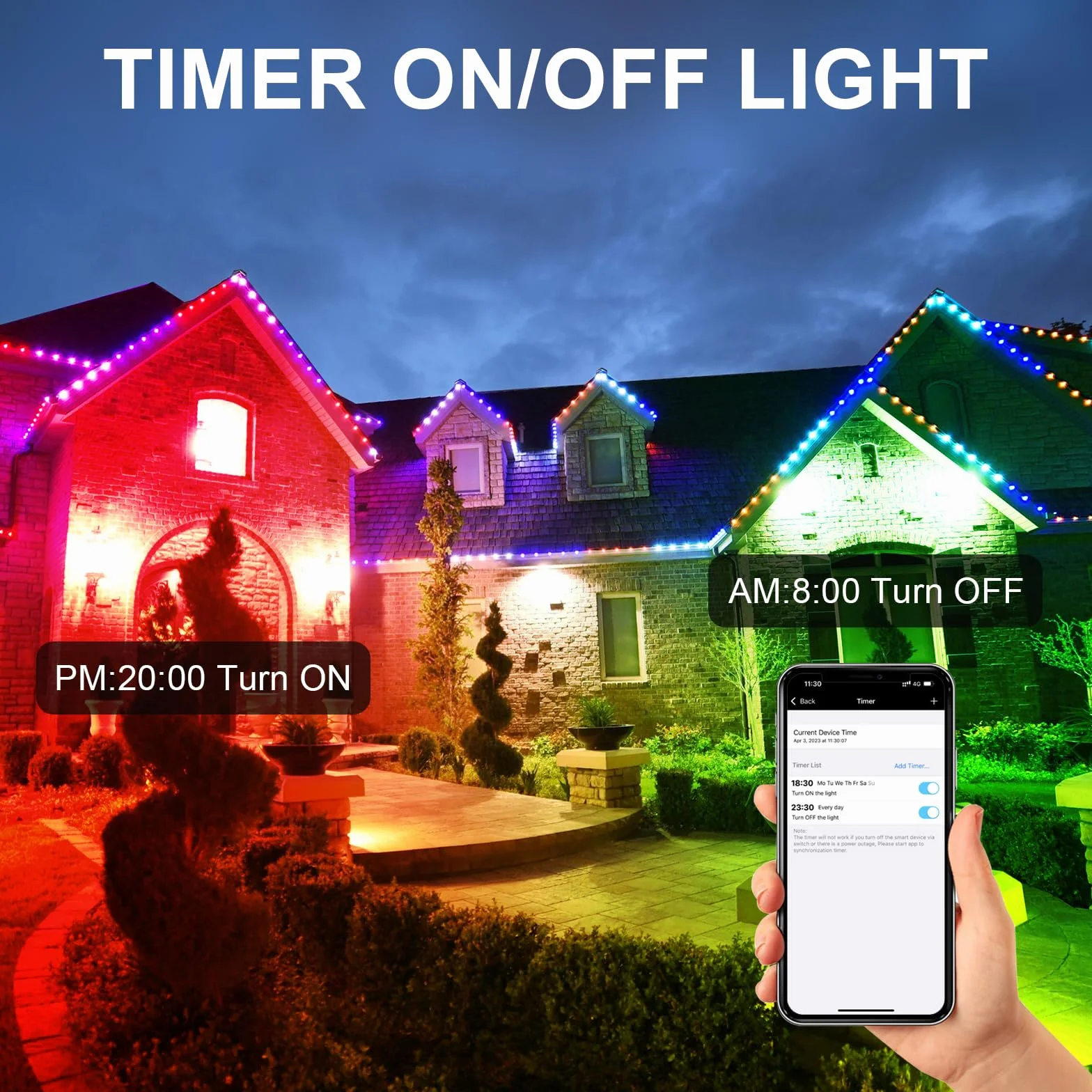 Zewnętrzny reflektor LED BOSITE, 10W kolorowy reflektor LED RGB z pilotem, kolorowy reflektor LED, 16 kolorów 4 tryby do ogrodu, krzewów, trawników, imprez - 4 sztuki