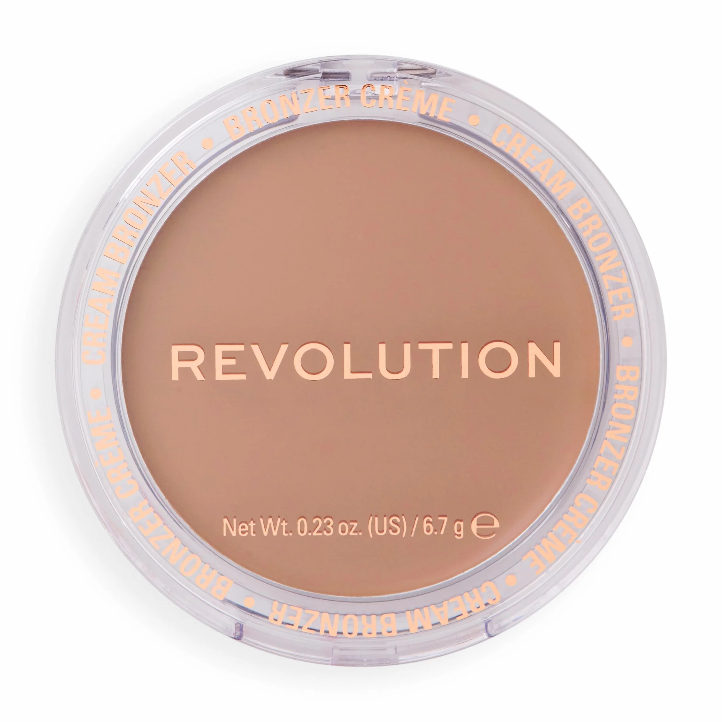 Revolution Beauty London, Ultra kremowy bronzer, lekki, do jasnych odcieni skóry, 6,7 g
