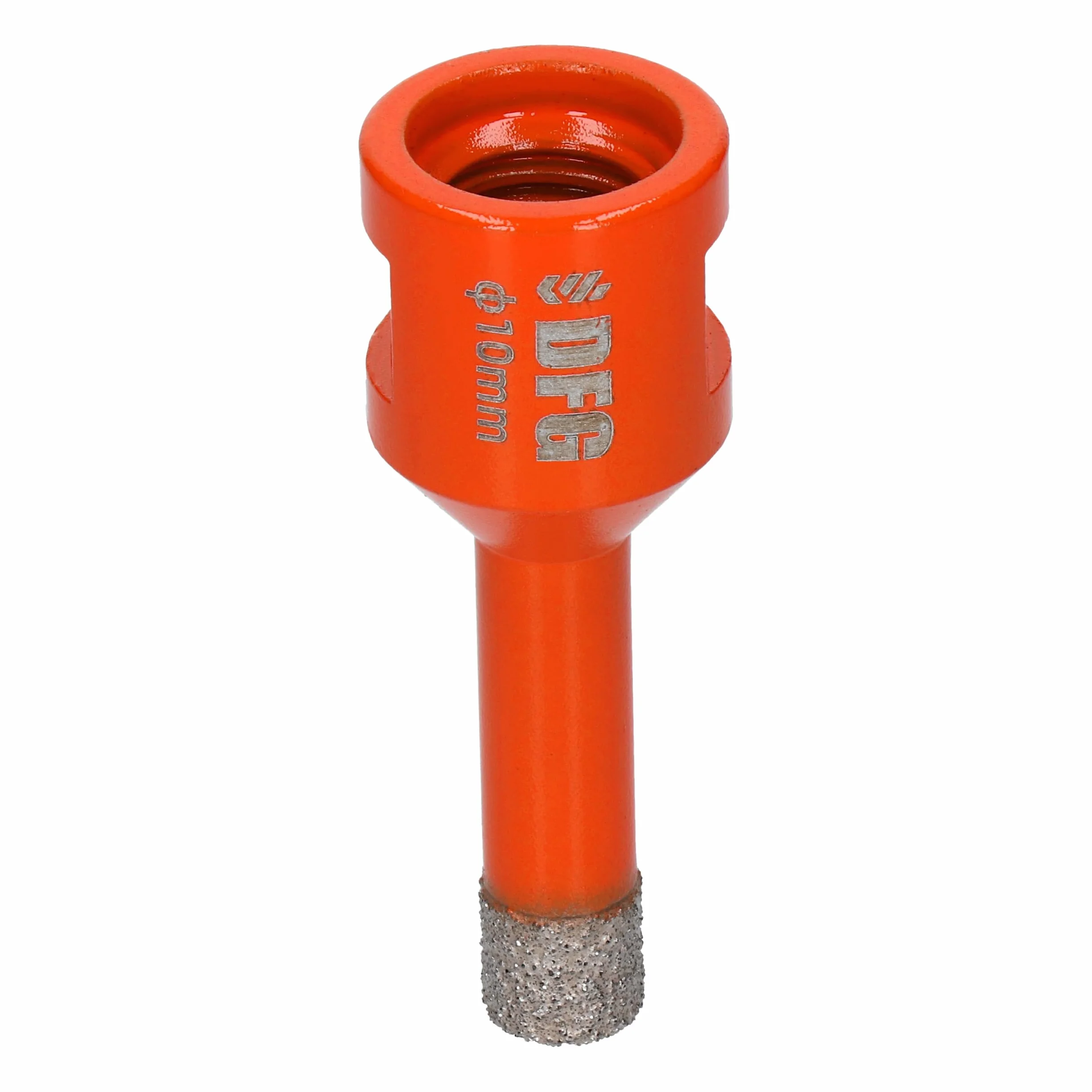 Otwornica diamentowa fi 10 mm do szkła, gresu i płytek ceramicznych, mocowanie M14, wiercenie na sucho