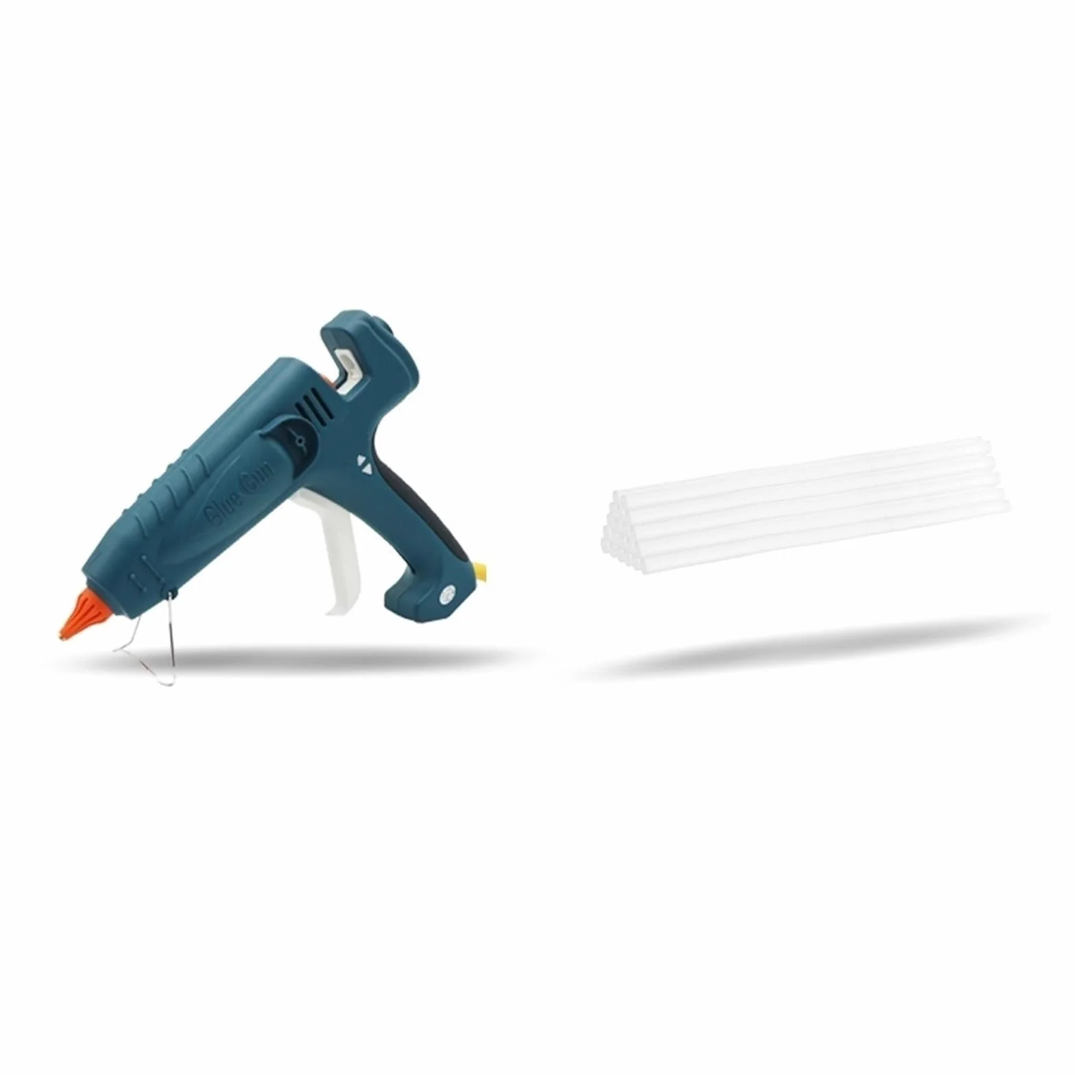 Pistolet Do Kleju Na GorąCo Pistolet Do Klejenia Na Gorąco O Dużej Mocy 500W Profesjonalne Narzędzia Do Naprawy Rzemiosła Przemysłowego Pistolet Do Klejenia Na Gorąco Z Klejem W Sztyfcie 11mm(SET1-Gre