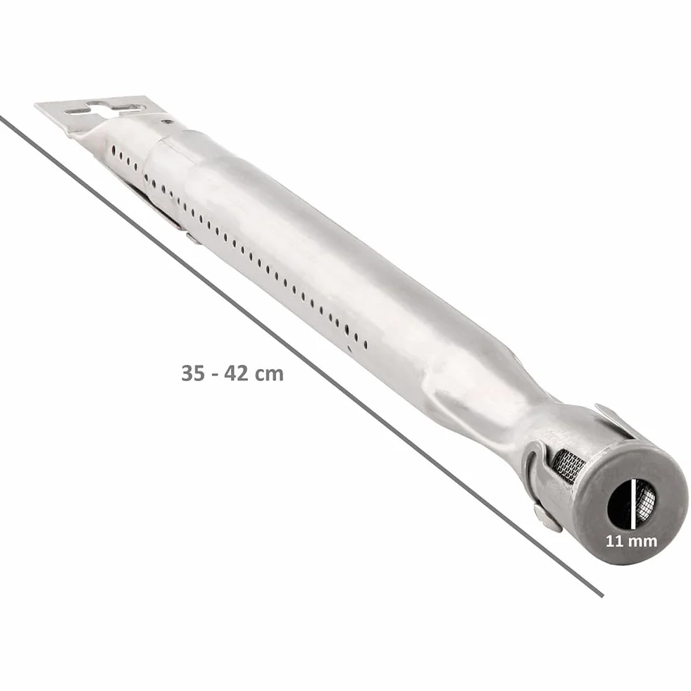 Uniwersalny grill gazowy wymienny palniki rurowe ze stali nierdzewnej do grilla gazowego 35-42 cm otwór 11 mm