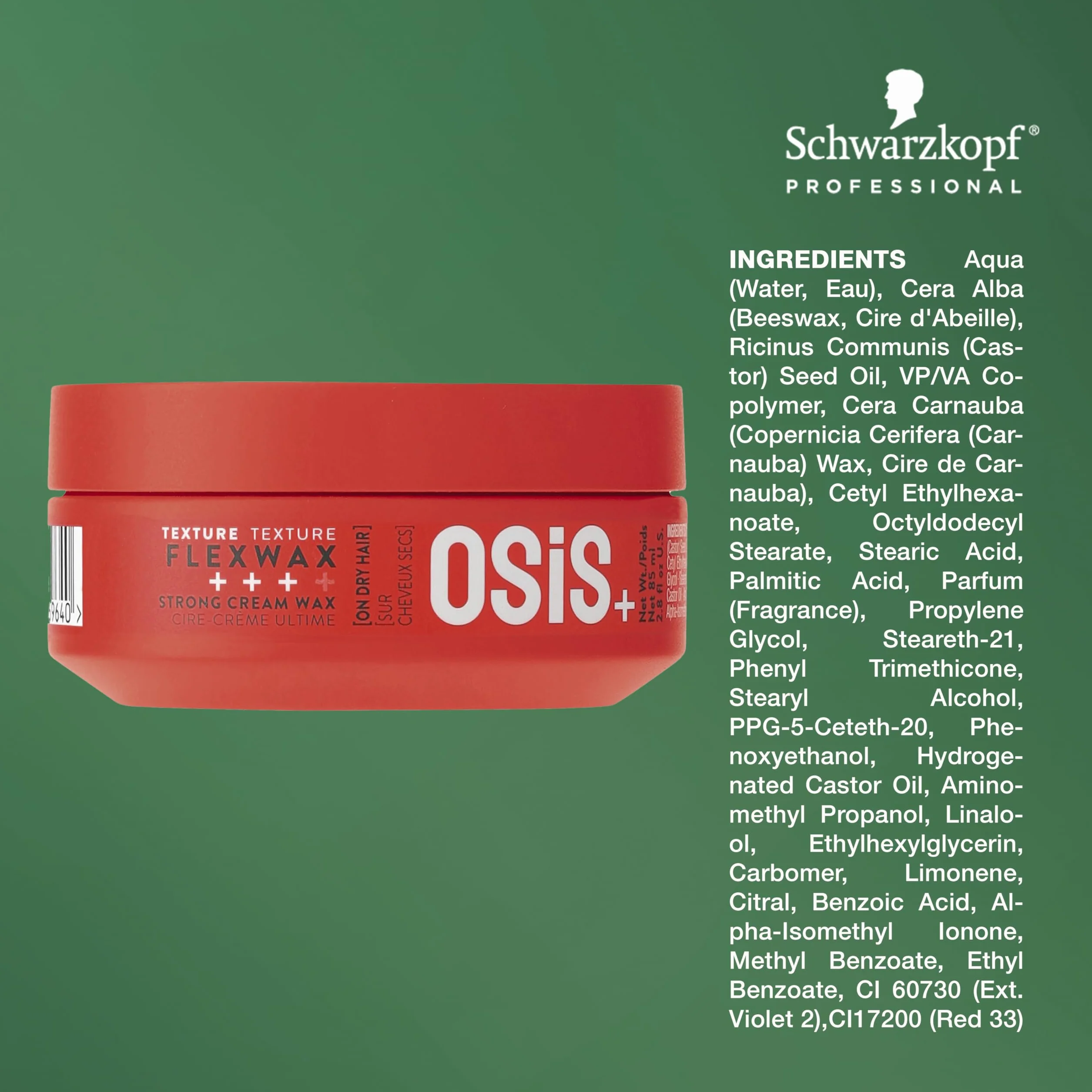 Schwarzkopf Osis Ultra Mocny Wosk Kremowy, 85 ml
