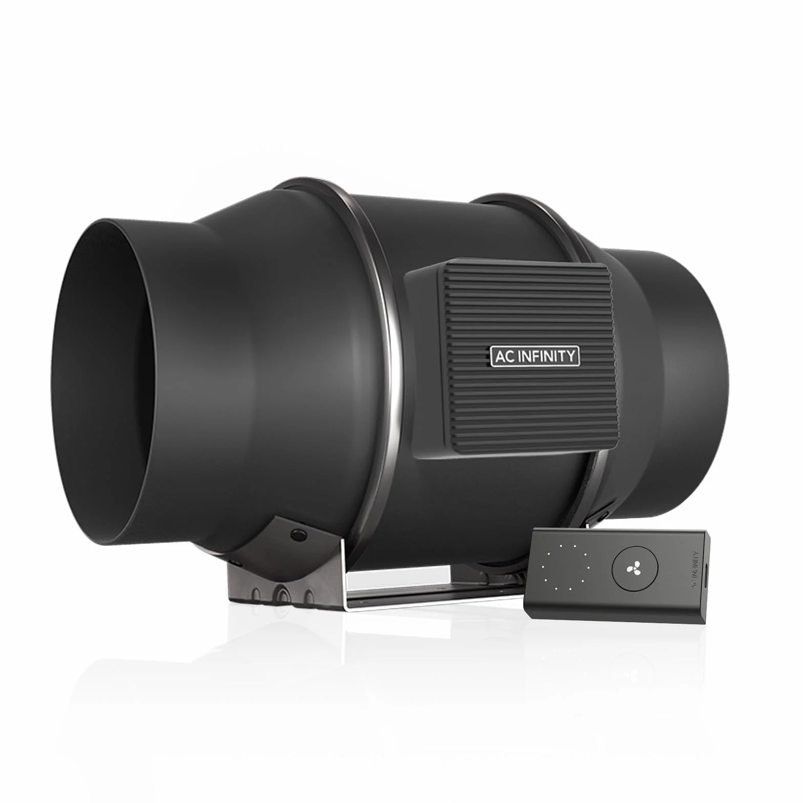 AC Infinity CLOUDLINE PRO S6, cichy wentylator kanałowy 15 cm z regulatorem prędkości – wentylator wyciągowy z silnikiem EC do ogrzewania, chłodzenia i wspomagania przepływu powietrza, namiotów