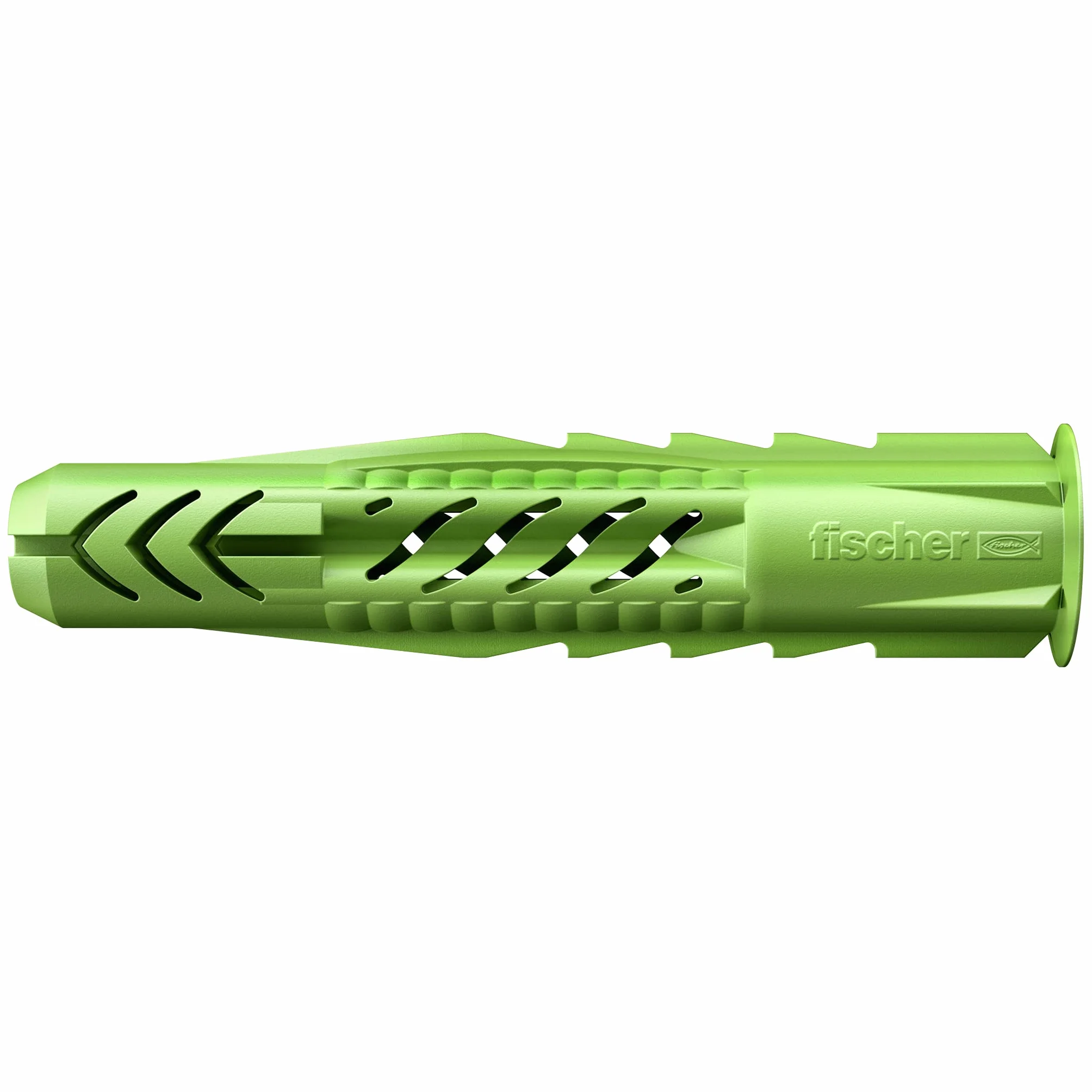 FISCHER Uniwersalny kołek rozporowy UX GREEN 6 x 35 R, po 40 trwałych kołków, uniwersalne kołki rozporowe z surowców odnawialnych, z marginesem dla optymalnej przyczepności w betonie, płycie