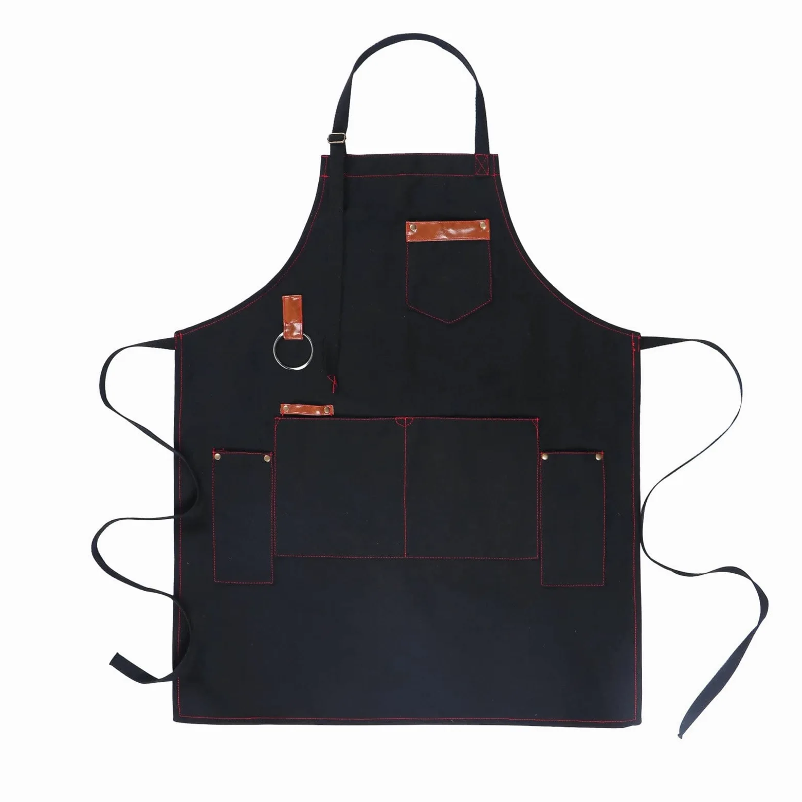 Gardening Tools Apron Fartuch męski z płótna, skóra, tkanina, grill, ojciec