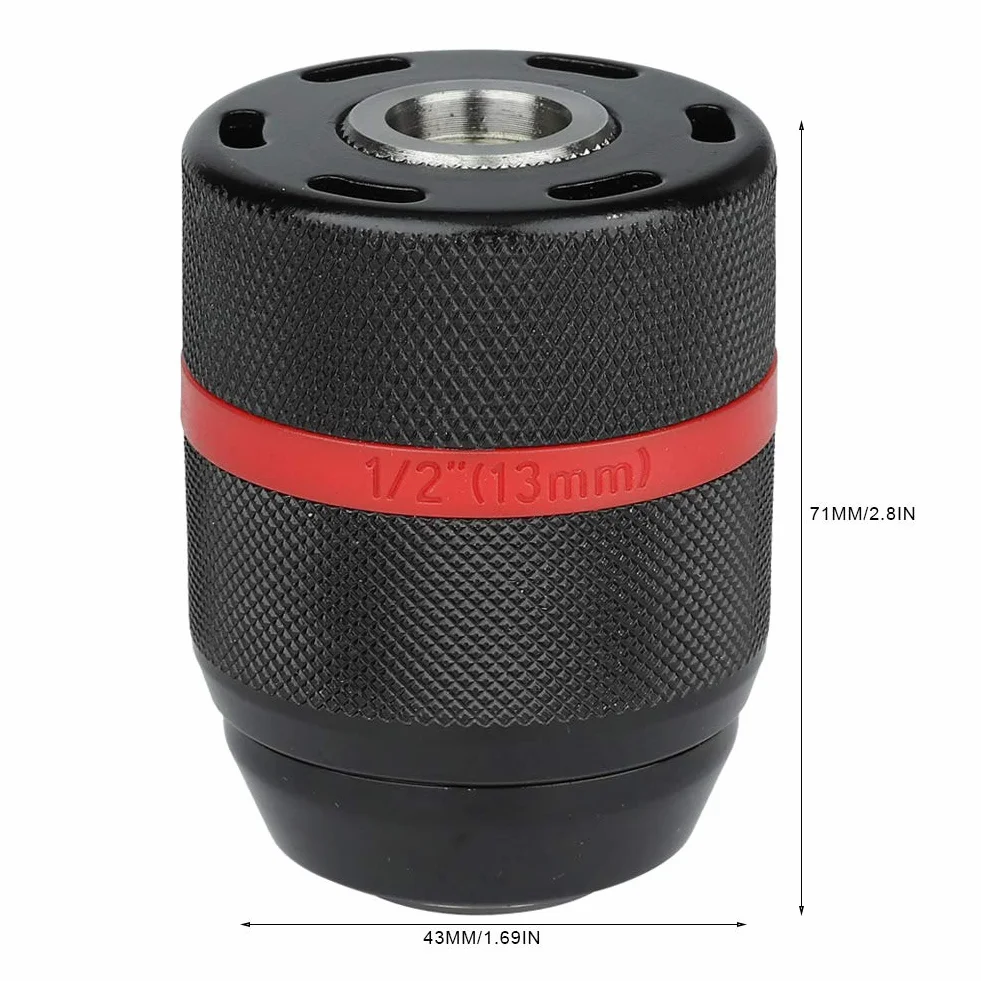 Uchwyt wiertarski, 1/2-20UNF wspornik 2 ~ 13 mm bezkluczykowy uchwyt do wiertarki, uchwyt wiertarski ręczny