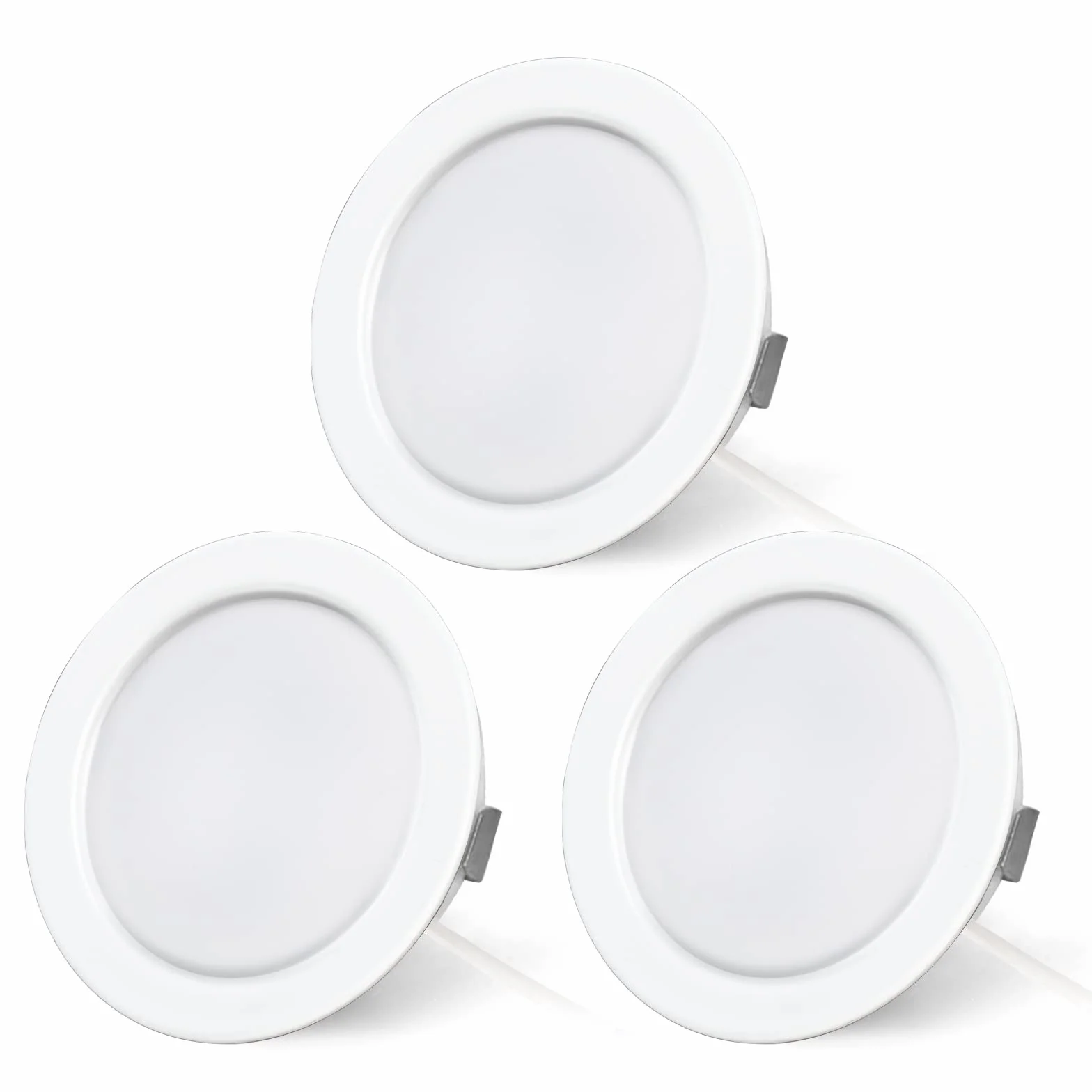 Reflektor LED 12 V Wpuszczany, Możliwość Ściemniania, 3,5 W, 3000 K, Ciepła Biel 300 lm, Bardzo Płaska Wpuszczana Lampa Sufitowa, Oświetlenie Do Mebli
