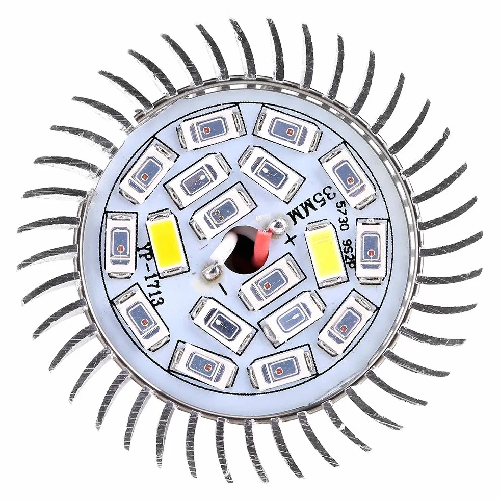 Żarówka LED do uprawy roślin 18 W pełne spektrum E14 85-265 V