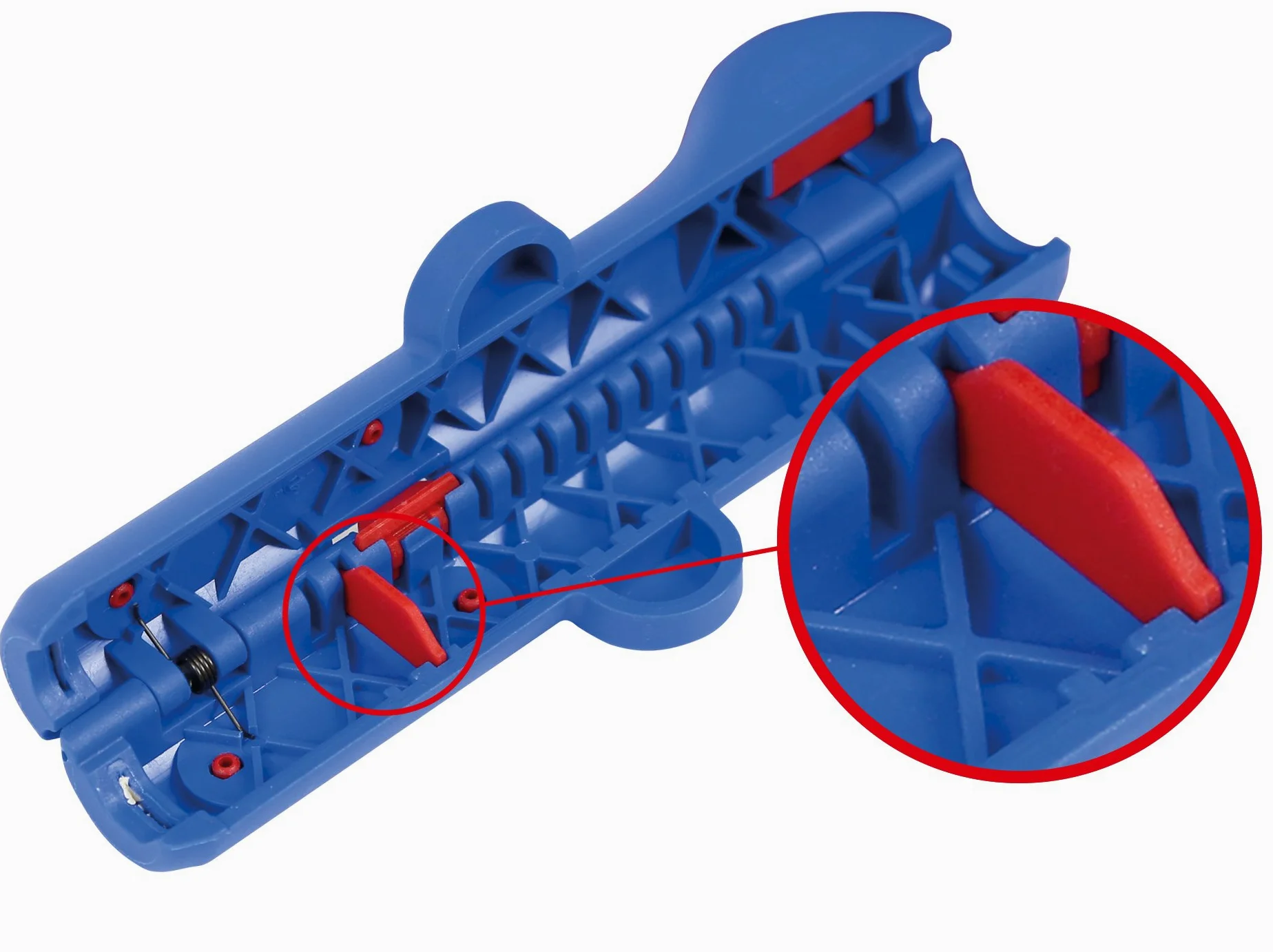 WEICON TOOLS Ściągacz do kabli okrągłych Nr 13 | Ściągacz izolacji do okrągłych i wilgotnych kabli pokojowych | 6-13 mm Ø