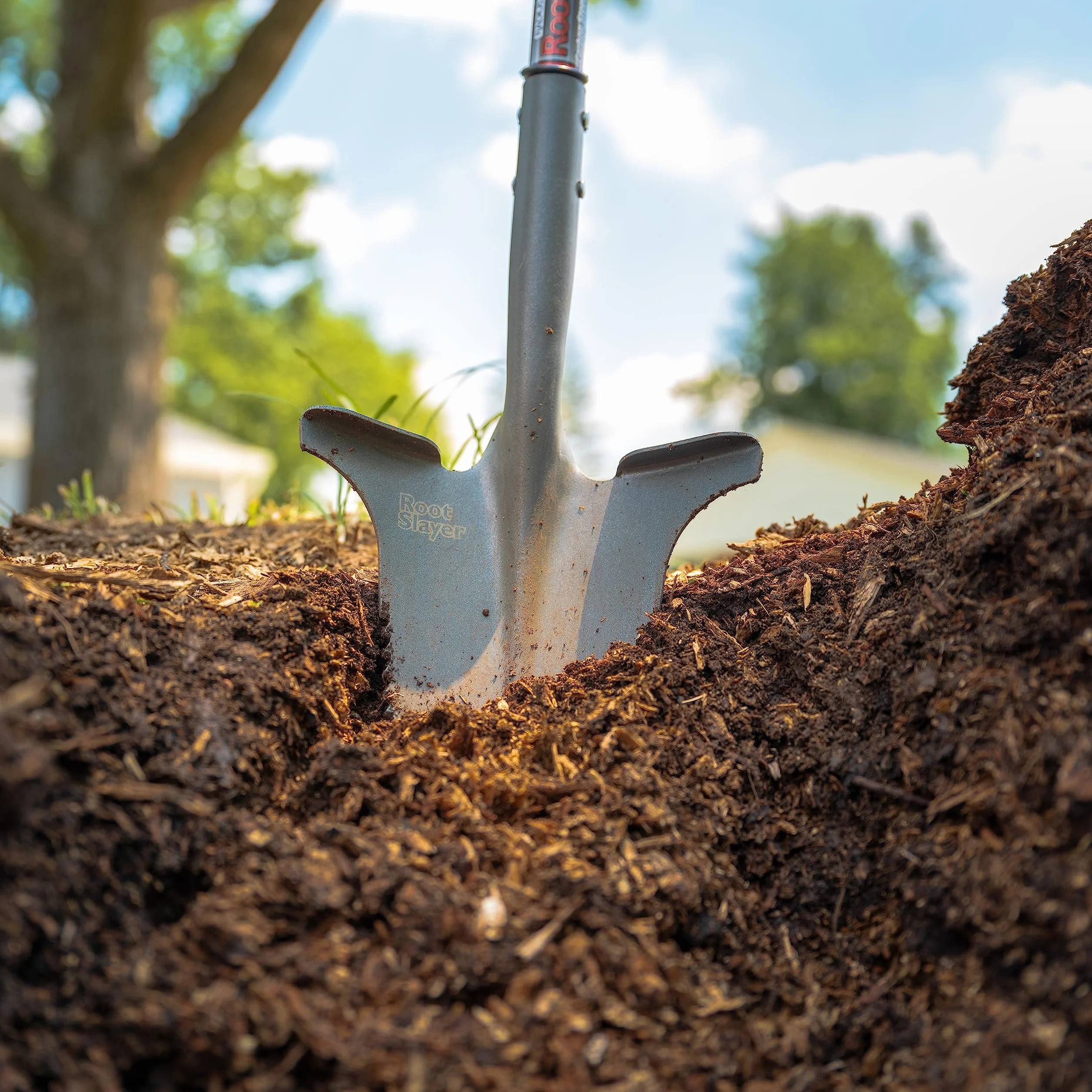 Radius Garden 22311 Root Slayer Mini łopatka do przesadzania z obcinaczem korzeni