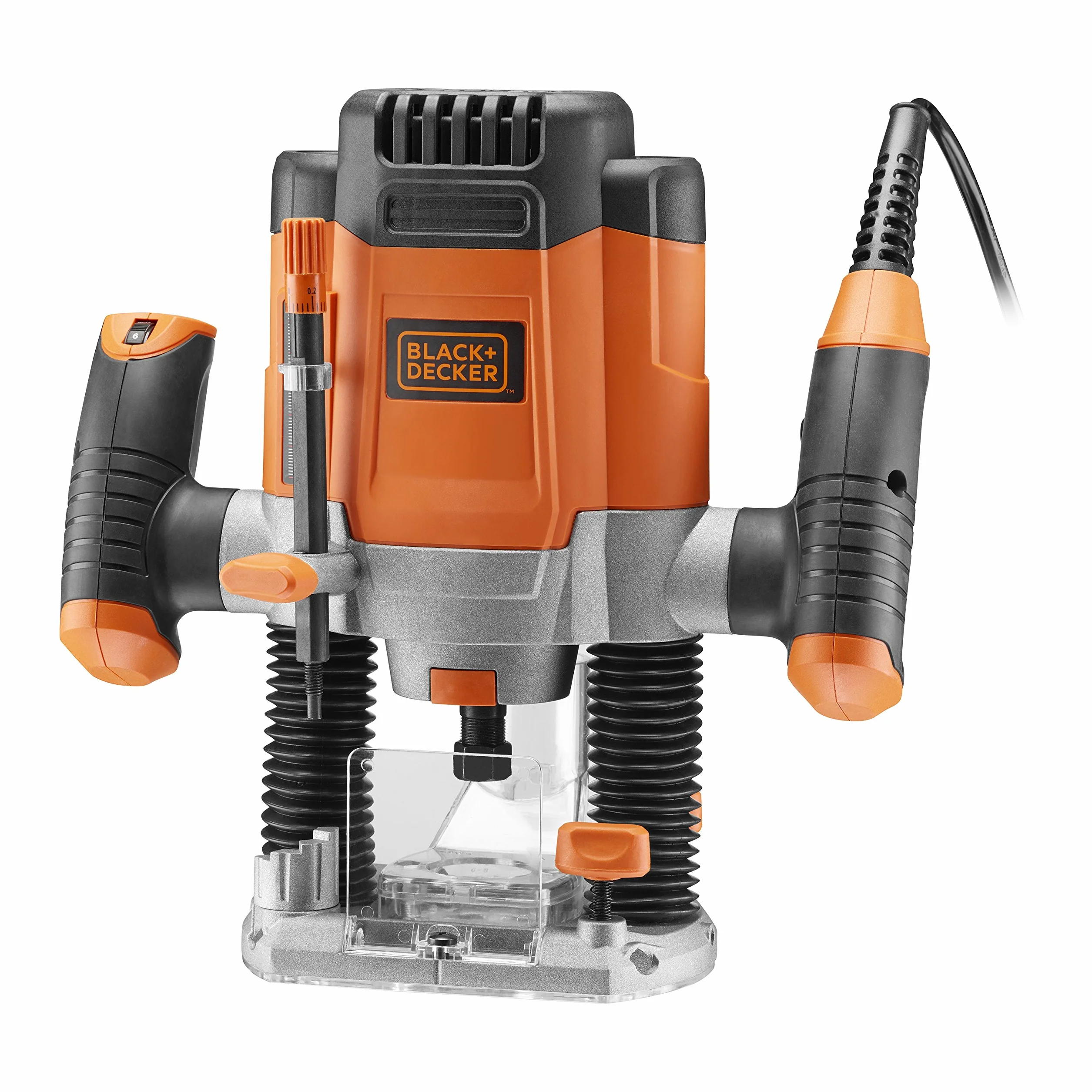 BLACK+DECKER, Frezarka górnowrzecionowa, moc 1200 W, KW1200EKA
