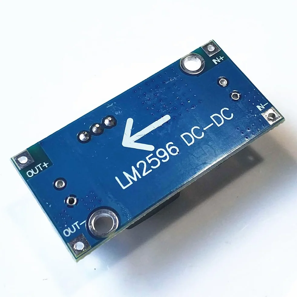 Step Down Converter, Buck Converter, moduł przetwornika Step Down, moduł zasilający, do oświetlenia, dronów i zdjęć powietrza, DC-DC 3A, 3,2-35 V do 1,25-35 V, 4 sztuki