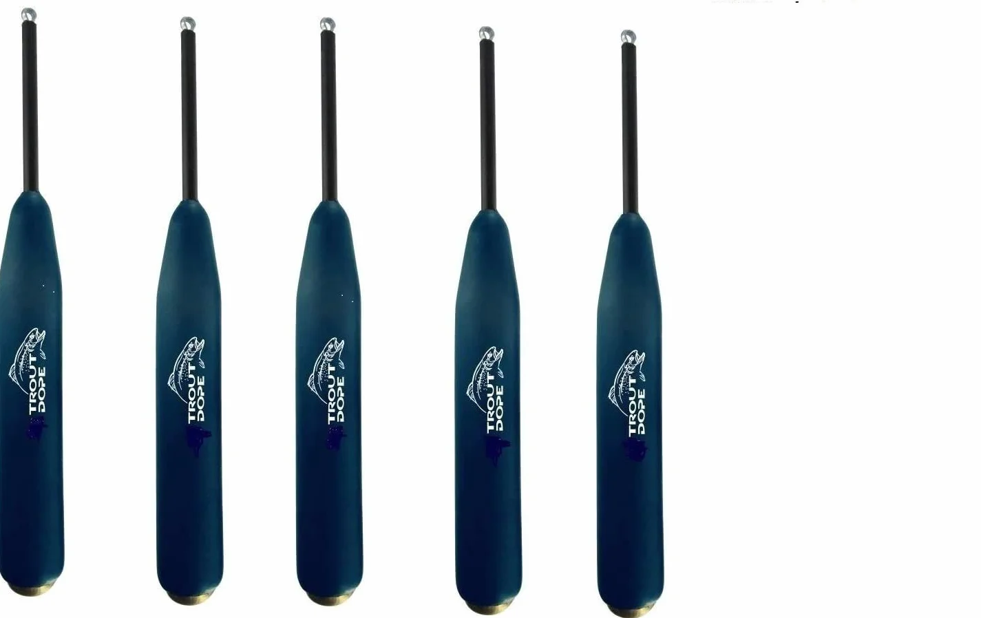 .Jenzi Bodentaster zestaw 5 szt. Rohacel 6 gr, 8 g, 10 g, 15 g, 20 g gratis Petri Heil! Naklejka