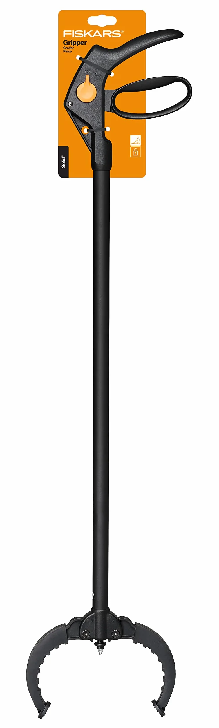 Fiskars Chwytak Stal 87,5 cm Czarny