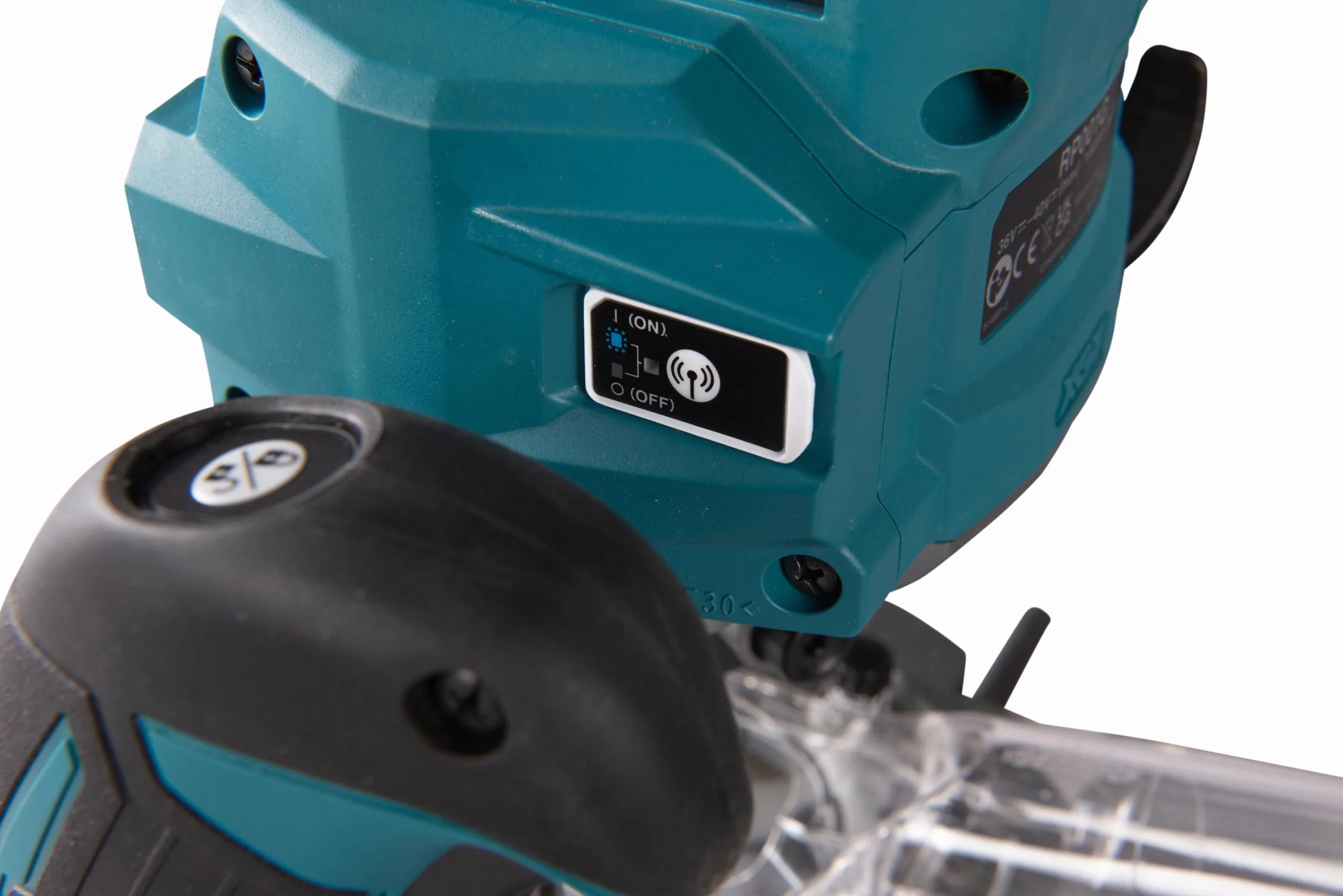 Makita RP001GZ akumulatorowa frezarka górnowrzecionowa, maks. 40 V (bez ładowarki i akumulatorów)