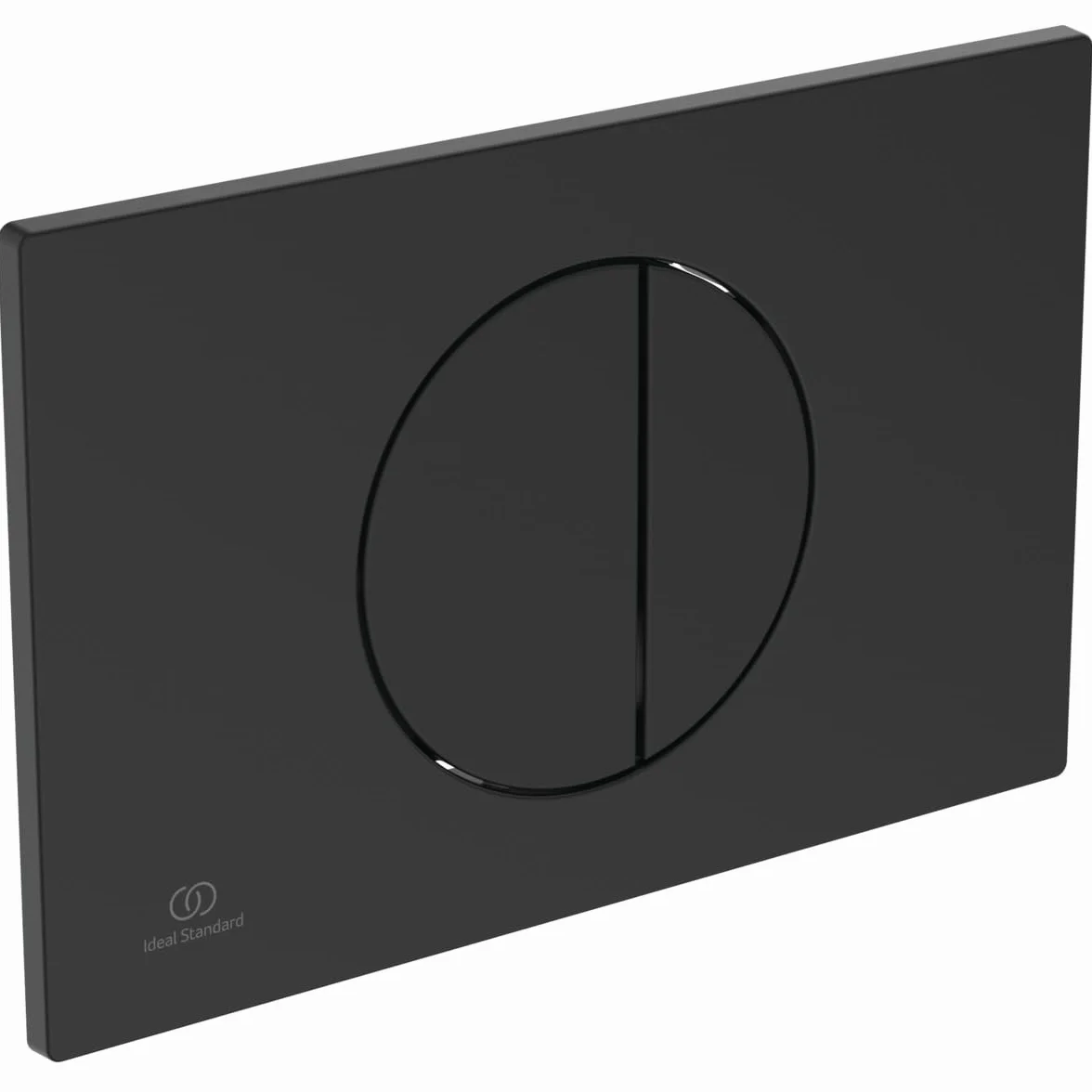 Ideal Standard Oleas płyta uruchamiająca do spłuczek WC ProSys – 2 zestawy mechanicznych przycisków z tworzywa sztucznego ABS – czarna