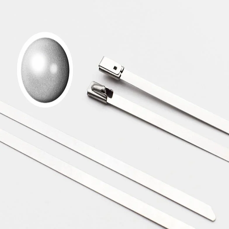 metalowe opaski kablowe, Ok. 100 szt. 304 stal nierdzewna 4,6/7,9/10/12 mm samoblokująca opaska zaciskowa do kabli wielofunkcyjna metalowa wydechu(4.6 mm*450mm)