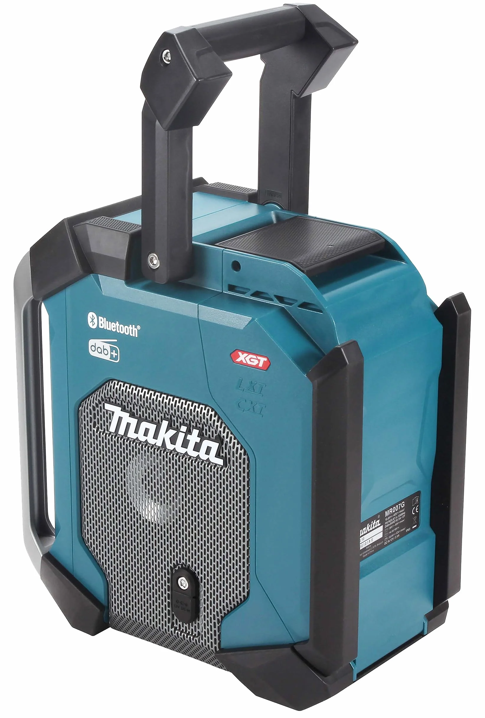Makita MR007GZ akumulatorowe radio budowlane 18 V-40 V maks. (bez akumulatora, bez ładowarki), petrol