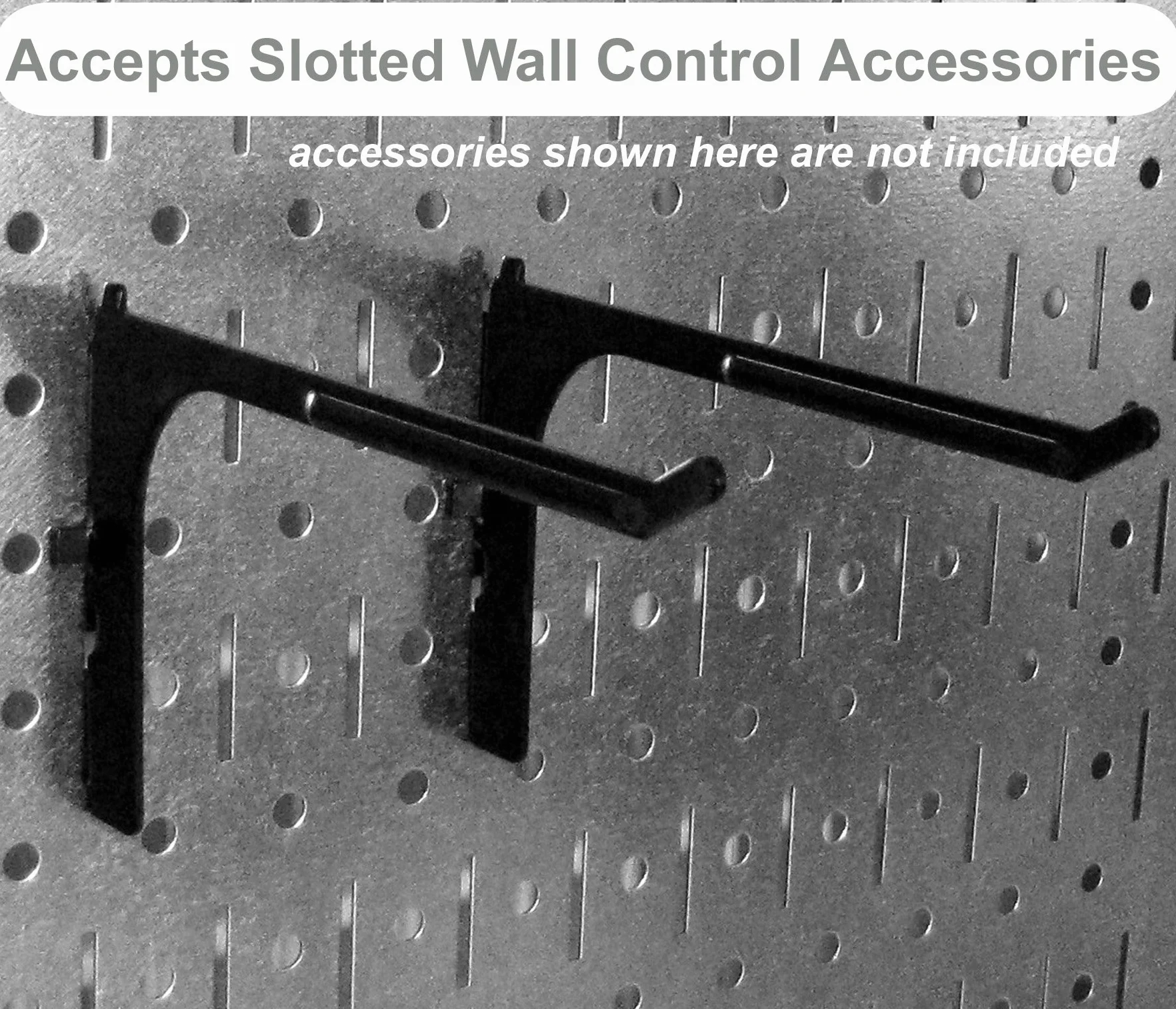 Wall Control 30-P-3232W biały metalowy zestaw