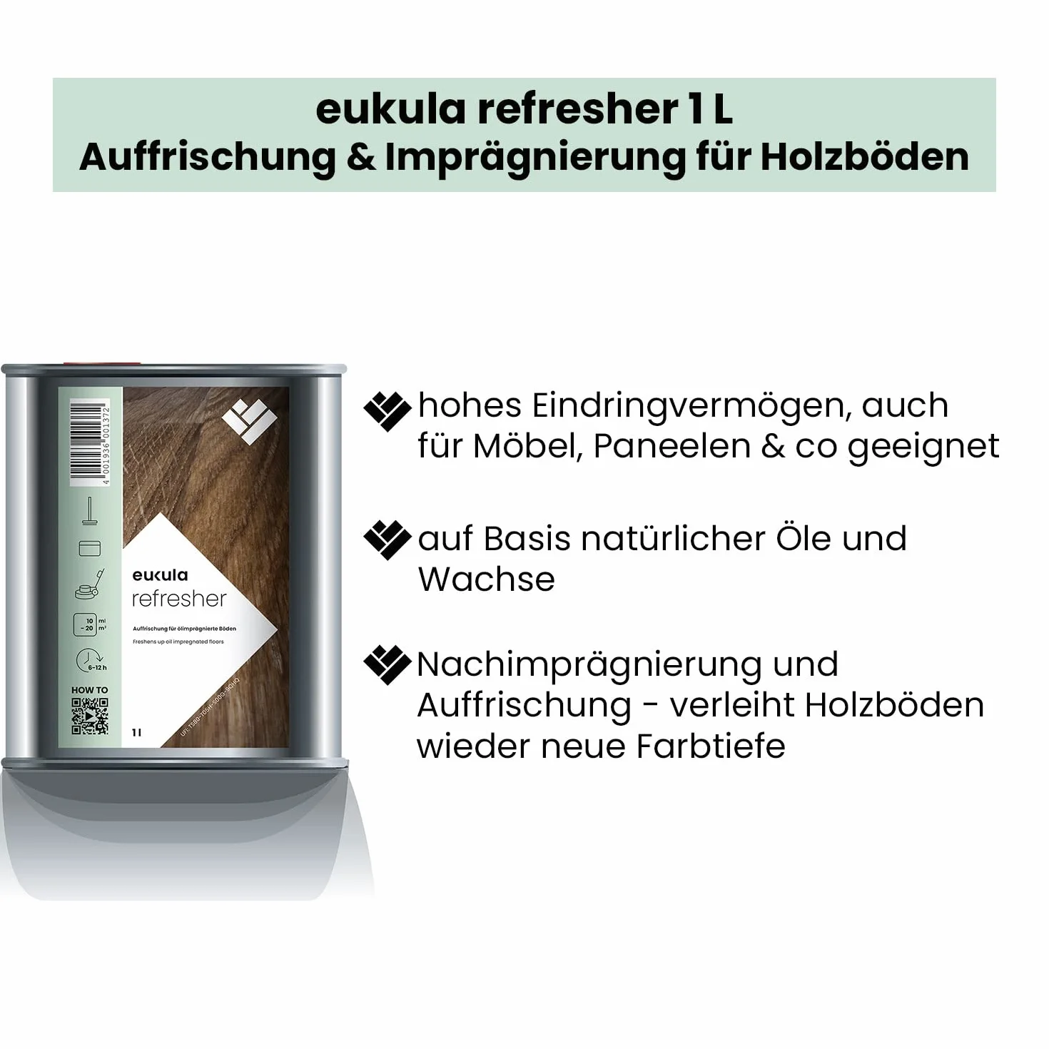 Eukula Refresher Środek Impregnacyjny, 1 l