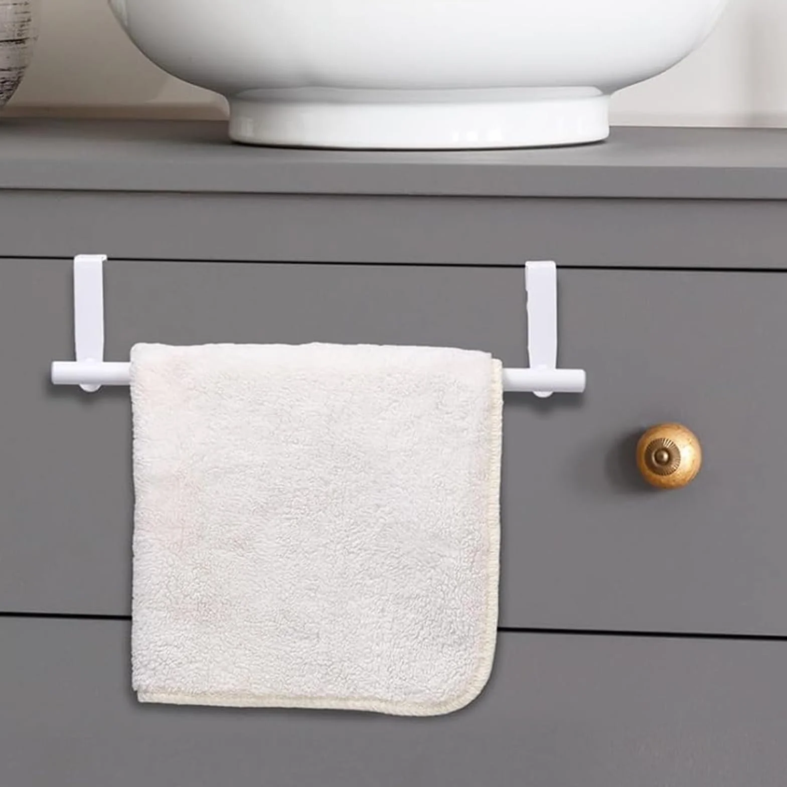 Uchwyt na ręcznik, wieszak do ręczników z stali nierdzewnej, do zawieszenia naczyń, drzwi, kuchni i łazienki