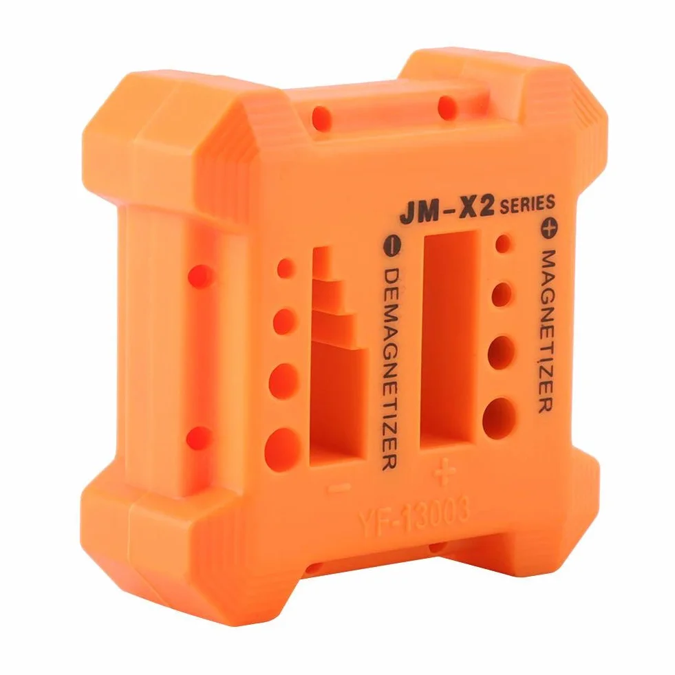 DeWin Magnezator Demagnetyzator - Magnesator demagnezujący Praktyczne i przenośne narzędzie do magnesu demagnezatora do końcówek wkrętaków, końcówek śrub