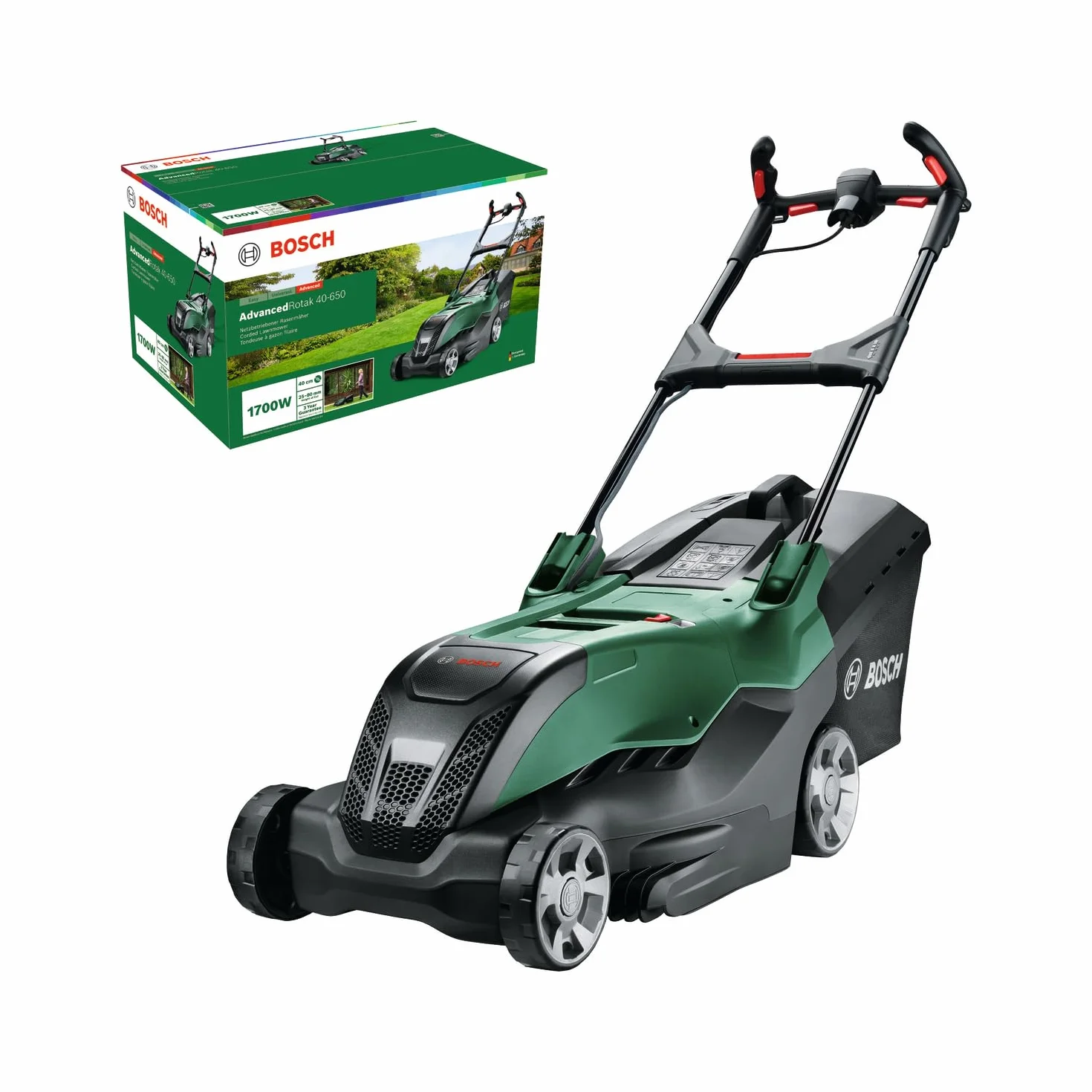 Bosch AdvancedRotak 40-650 kosiarka sieciowa 1700 W 40 cm