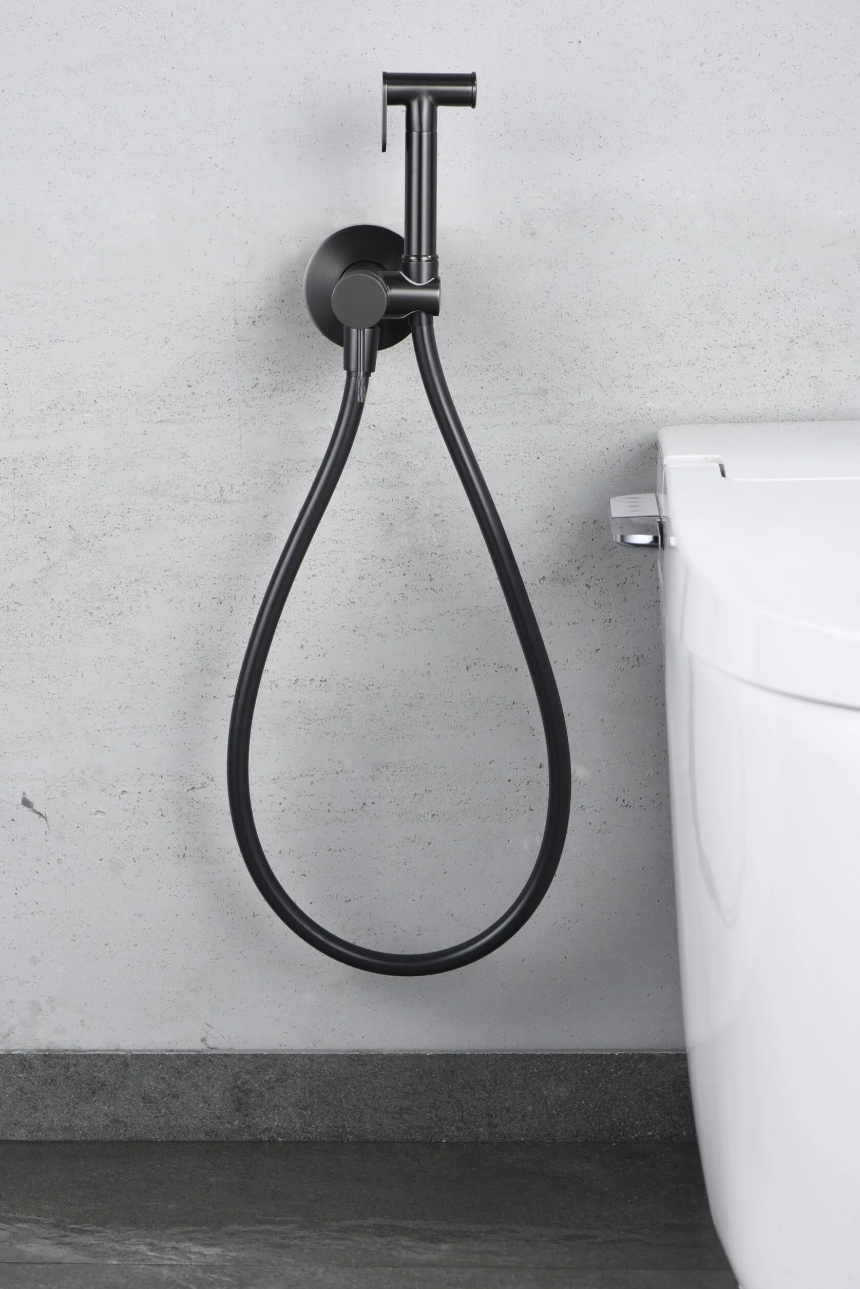 IMEX RDD038/BGM LINE Grifo Empotrado de Bidé Black Gun Metal