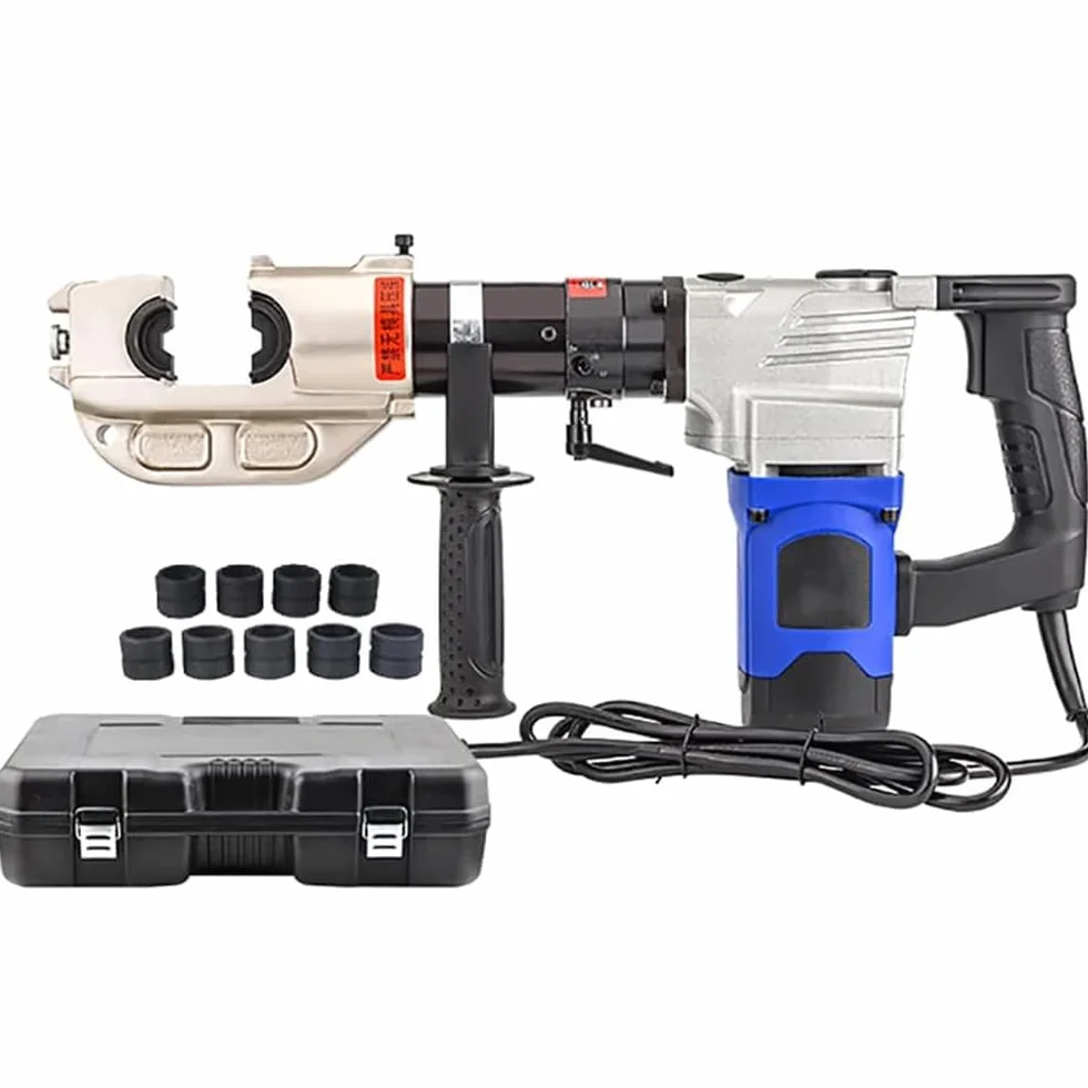 Elektryczny Hydrauliczny Zaciskacz 2200w, Narzędzie Do Zaciskania Przewodów 16-400mm² Do Miedzi I Aluminium, Ciężkie Szczypce Do Kabli