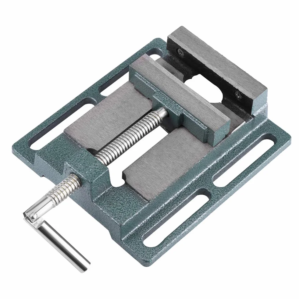 6" Heavy Duty Machine Vise With Wide Jaws For Stable Milling And