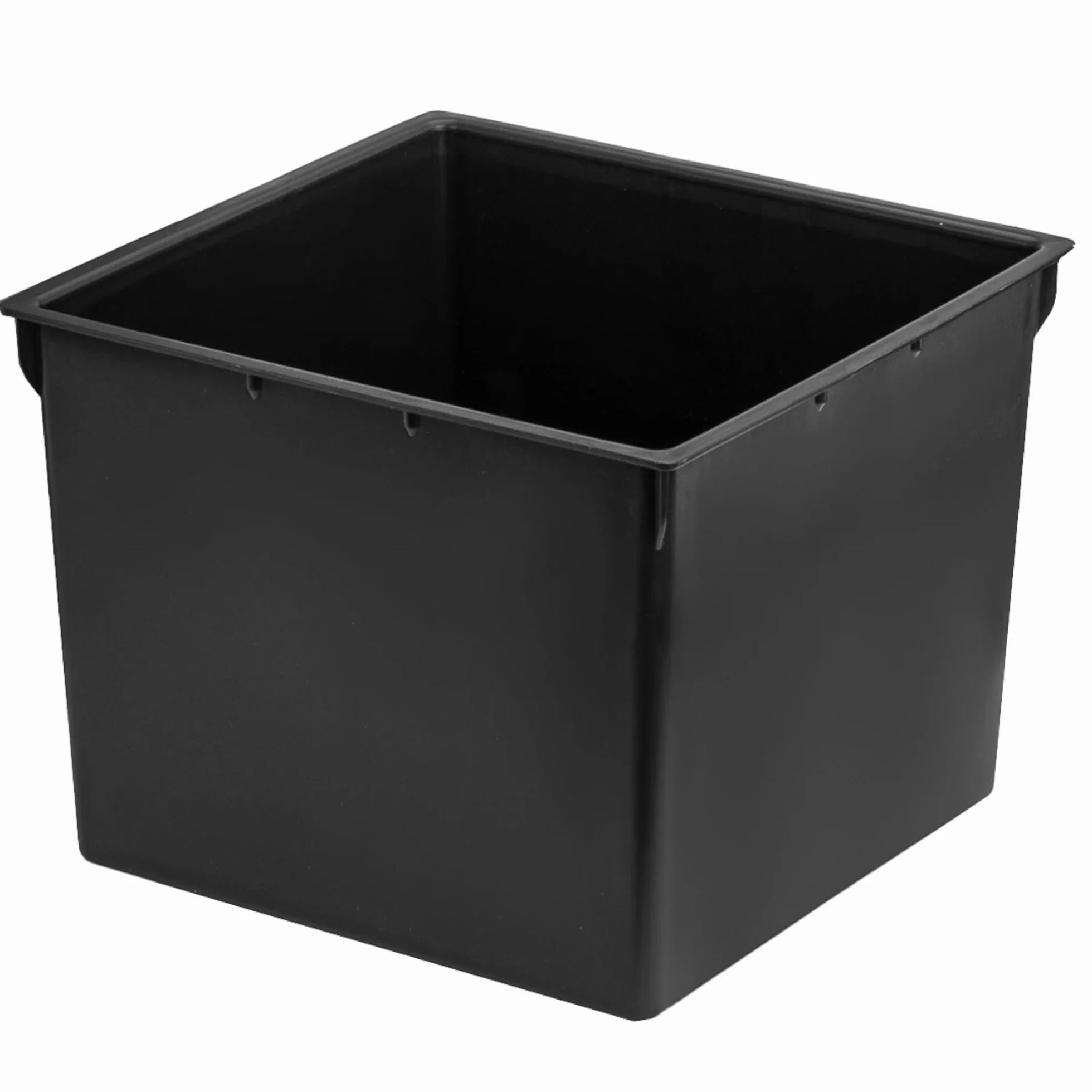 Prosperplast Wymienna kwadratowa doniczka 17x17 cm 3 l czarna