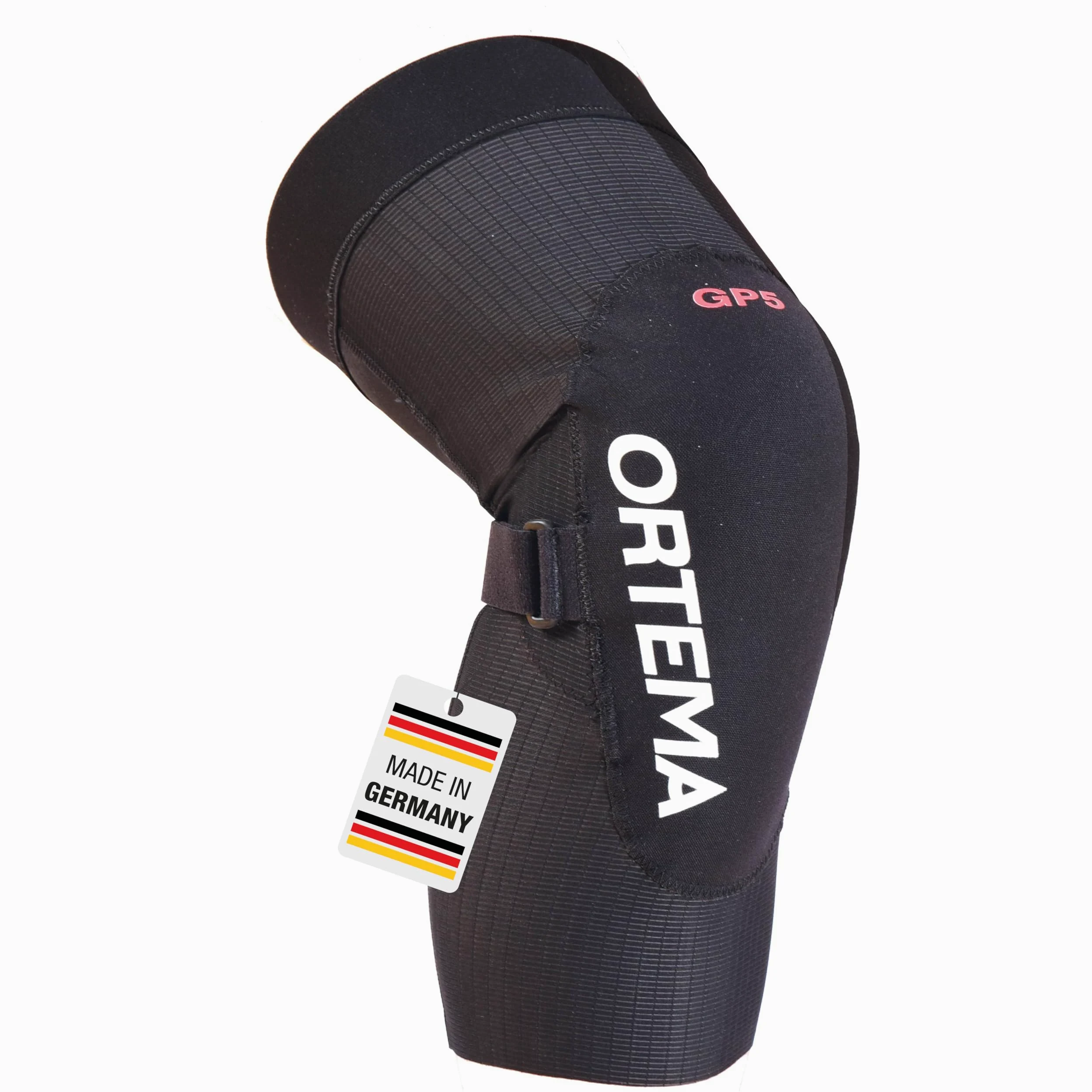 ORTEMA GP 5 ochraniacz na kolana rozm. S, rozmiar dziecięcy (poziom 2) – ochraniacze na kolana premium w smukłej, miękkiej i elastycznej stylistyce – do MTB/enduro/freeride/downhill/deskorolki/rolkach i wielu innych