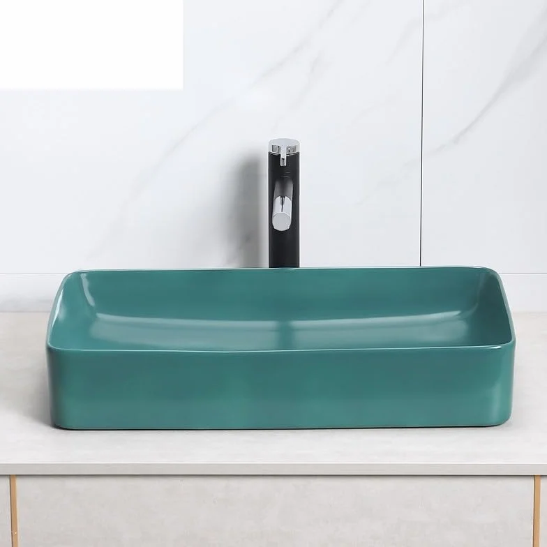 Umywalka Łazienkowa Umywalka Nablatowa Ceramiczna Ciemnozielona Umywalka Ceramiczna Nablatowa Umywalka Umywalkowa Umywalka Nablatowa