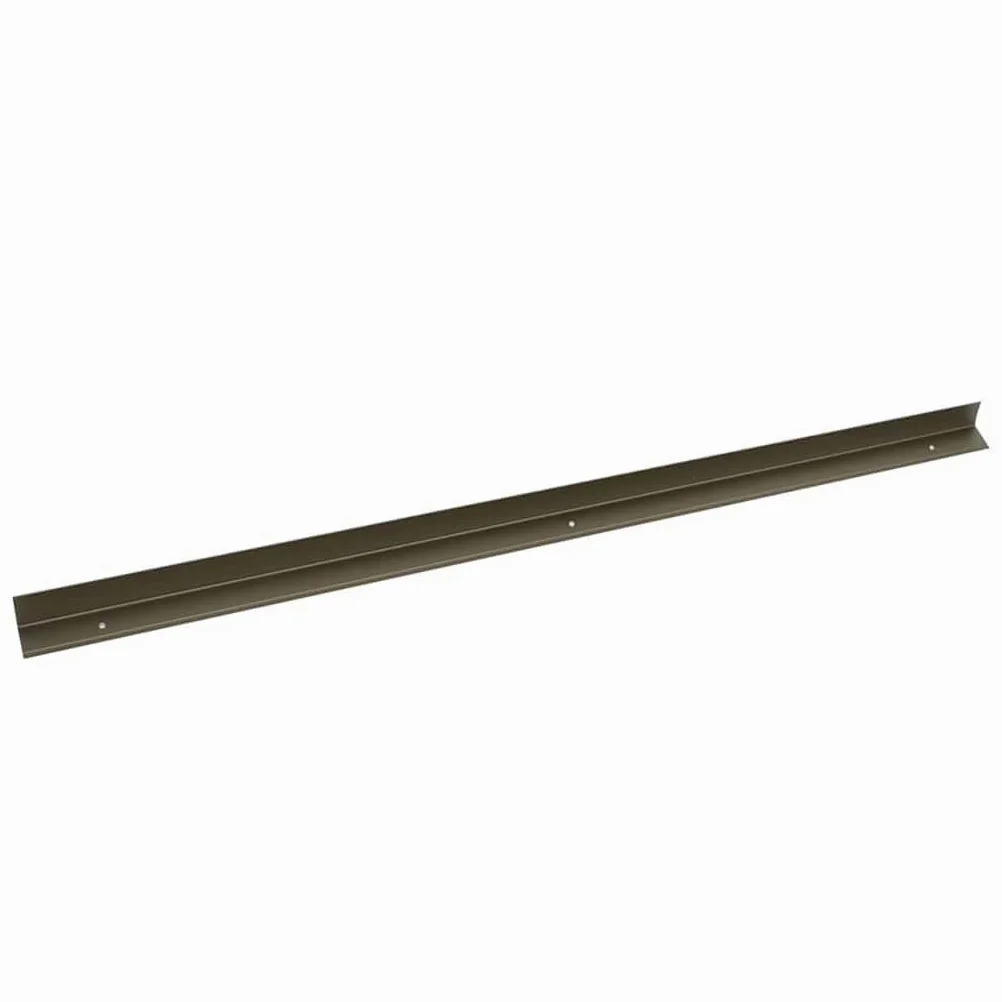 Profile schodowe, 30 sztuk, szampańskie, aluminiowe, 67 x 3 x 2 cm, antypoślizgowe, do schodów wewnętrznych, balustrad, podestów, schodów oszczędzających miejsce, zestaw montażowy, trwałe