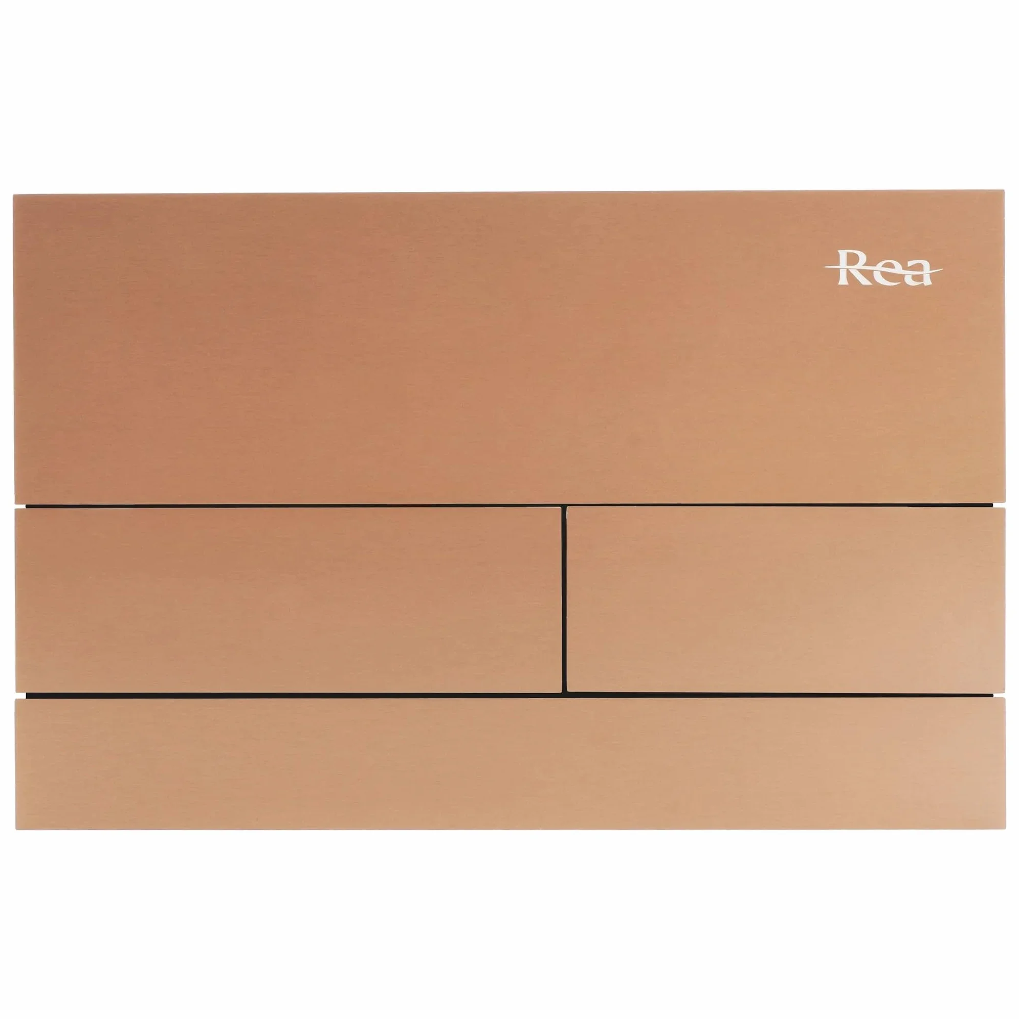 Rea - Stelaż Zestaw Podtynkowy Slim 024n Do Mis Wc Z Przyciskiem T Miedź Szczotkowana - 22x35,2x106,2 cm