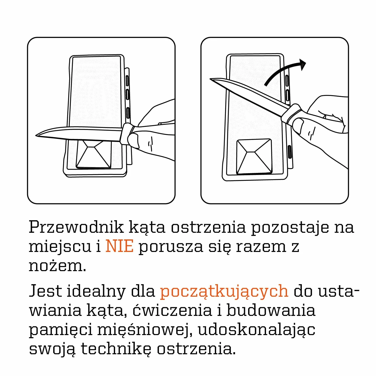 Sharpal 196N Angle Pyramid Kamień do ostrzenia noży i ostrzy, zestaw 2 prowadnic kątowych, 4 uniwersalne kąty: 14°, 17°, 20°, 25°