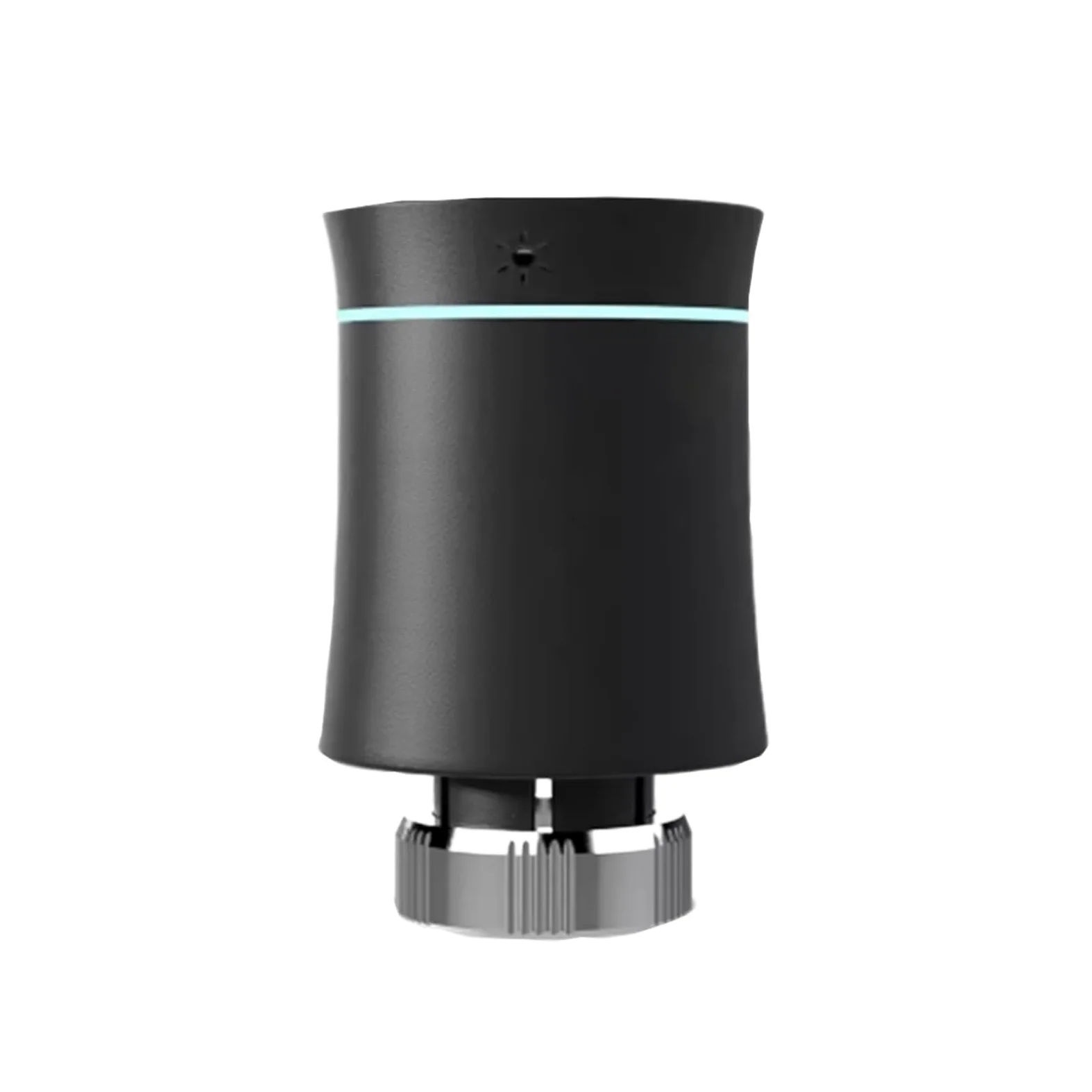 ZigBee3.0 TRV Tuya Zawór Siłownika Grzejnika Inteligentny Programowalny Termostat Temperatura Sterowanie Ogrzewaniem Głos Informacja O ZgodnośCi(Black)