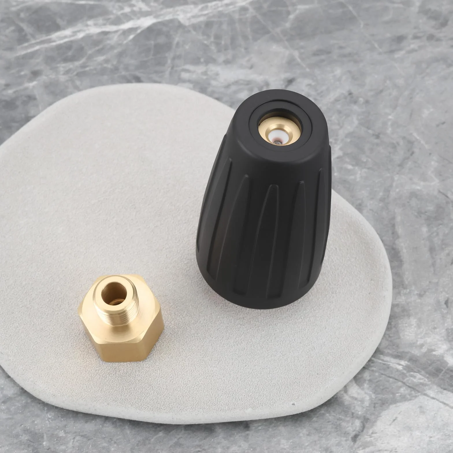 Dysza wirnika 040 z adapterem mosiężnym M18 x 1,5 mm, 276 barów, kompatybilna z myjką wysokociśnieniową Karcher HD