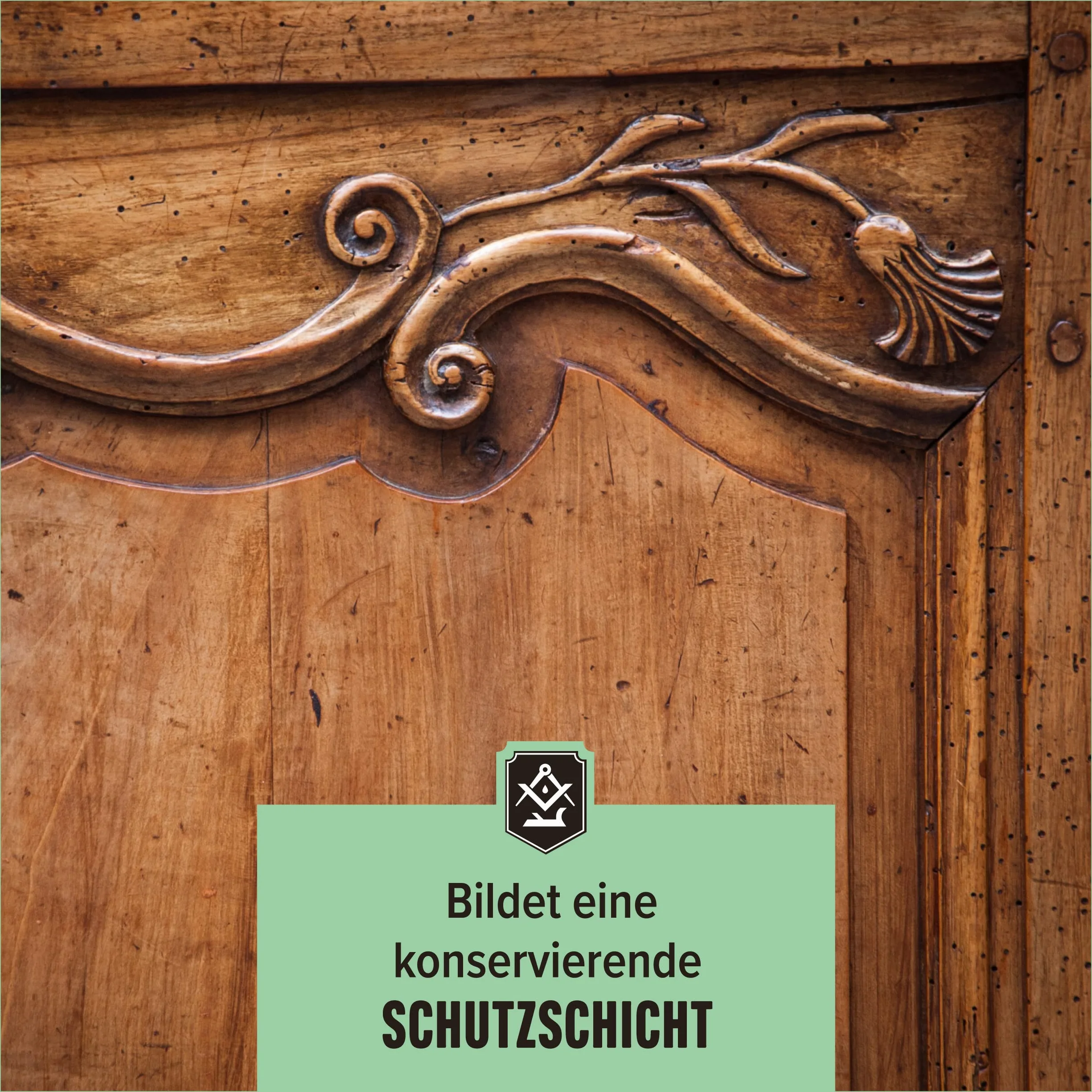SCHRADER Antik wosk – środek do pielęgnacji mebli drewnianych – idealny do odświeżenia i ochrony antycznych mebli – 200 ml – Made in Germany