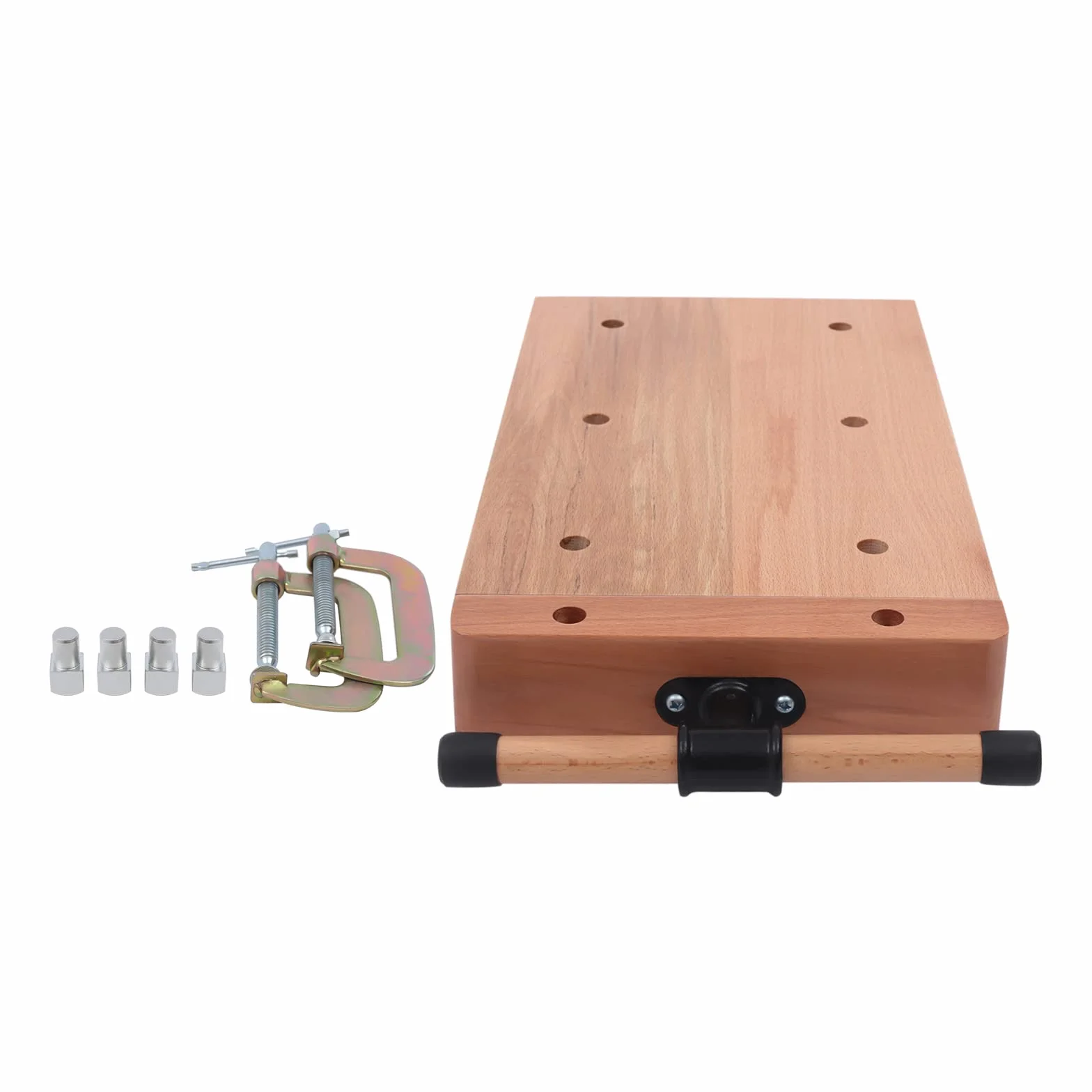 Stół warsztatowy Wood Vise, stacjonarny imadło do obróbki drewna, przenośny stół warsztatowy do obróbki drewna, inteligentny imadło + zacisk Superior