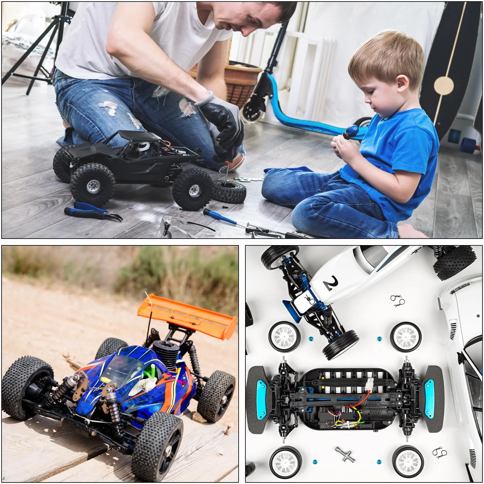 QUARKZMAN Podkładki stożkowe M3, uszczelki anodowane aluminium uszczelka podkładka z łbem kubka, śruba Rc/Fpv/szt/dron/akcesoria mechaniczne części modelu, Pz20 (ciemnoczerwony)