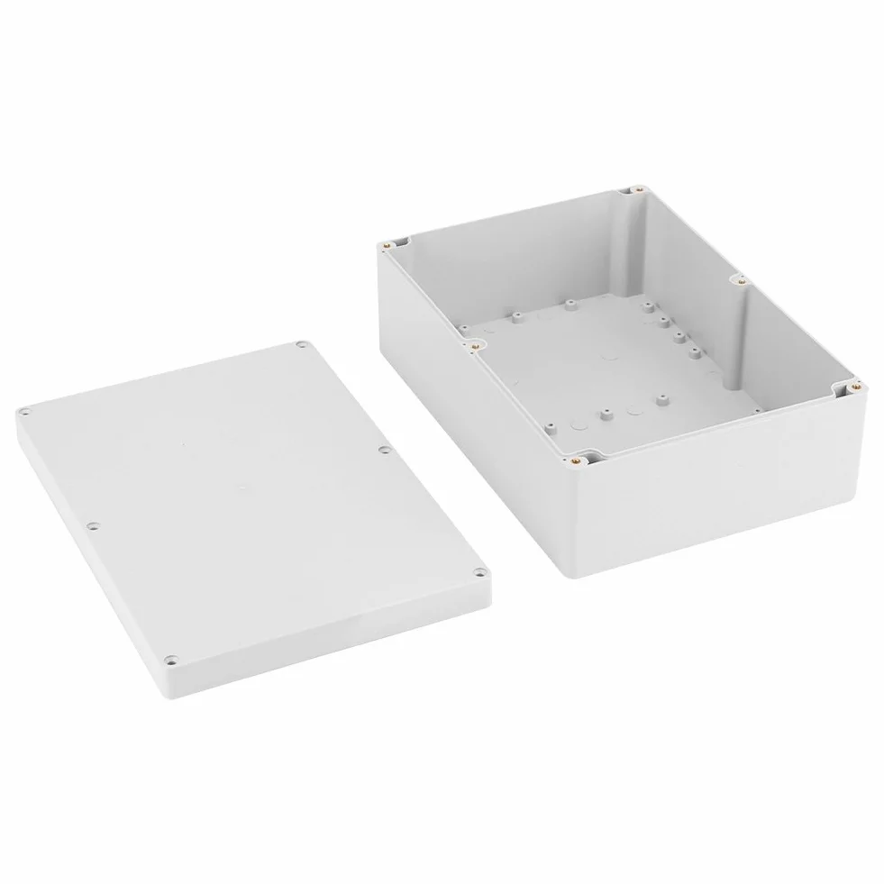 263 x 185 x 95 mm Plastikowa skrzynka przyłączeniowa, wodoszczelna skrzynka projektowa, wodoszczelna skrzynka przyłączeniowa, odporna na warunki atmosferyczne obudowa zewnętrzna/zewnętrzna (263 x 185