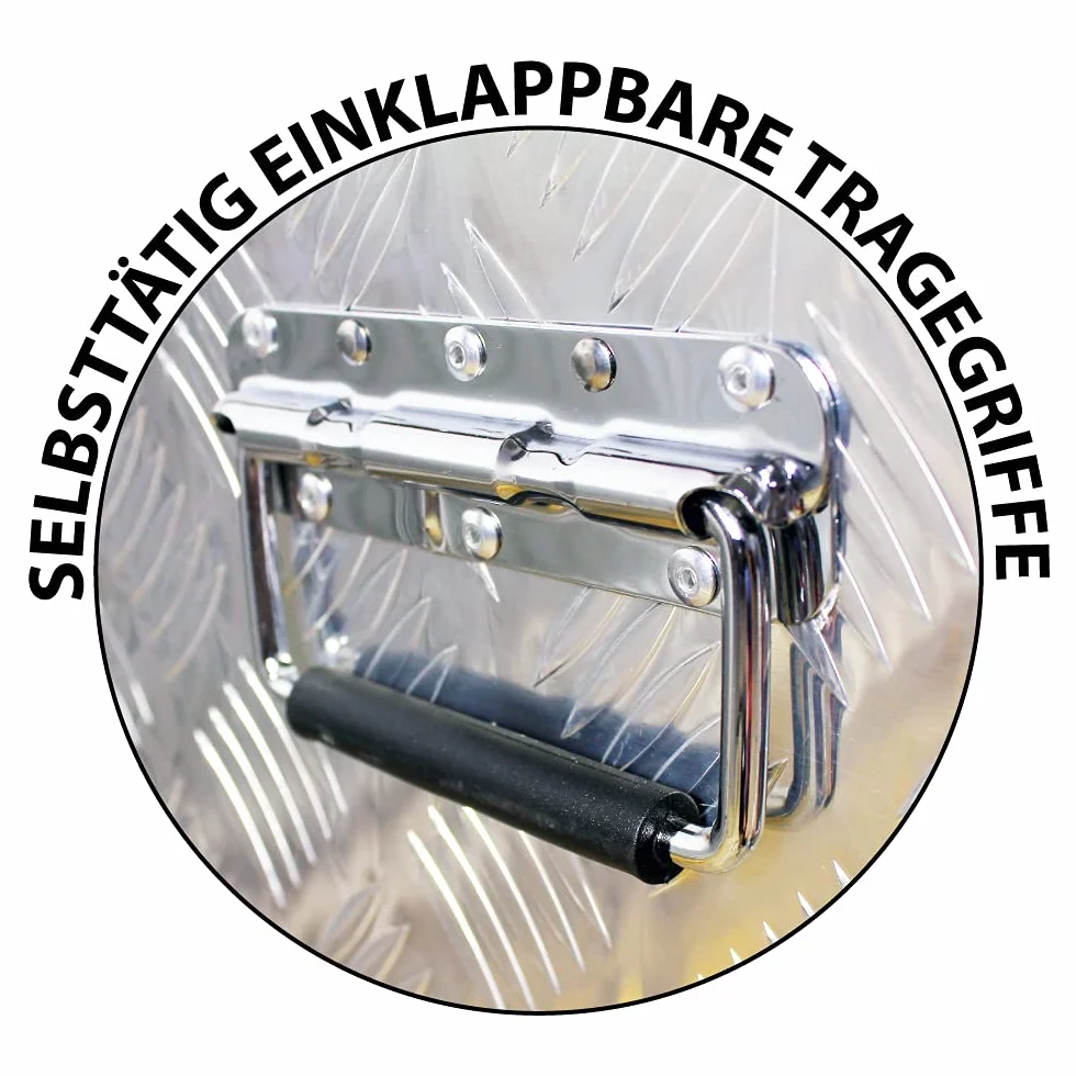 Trucky Truckbox skrzynia na narzędzia, skrzynka aluminiowa, skrzynka doczepy, skrzynka na dyszel, aluminium D160