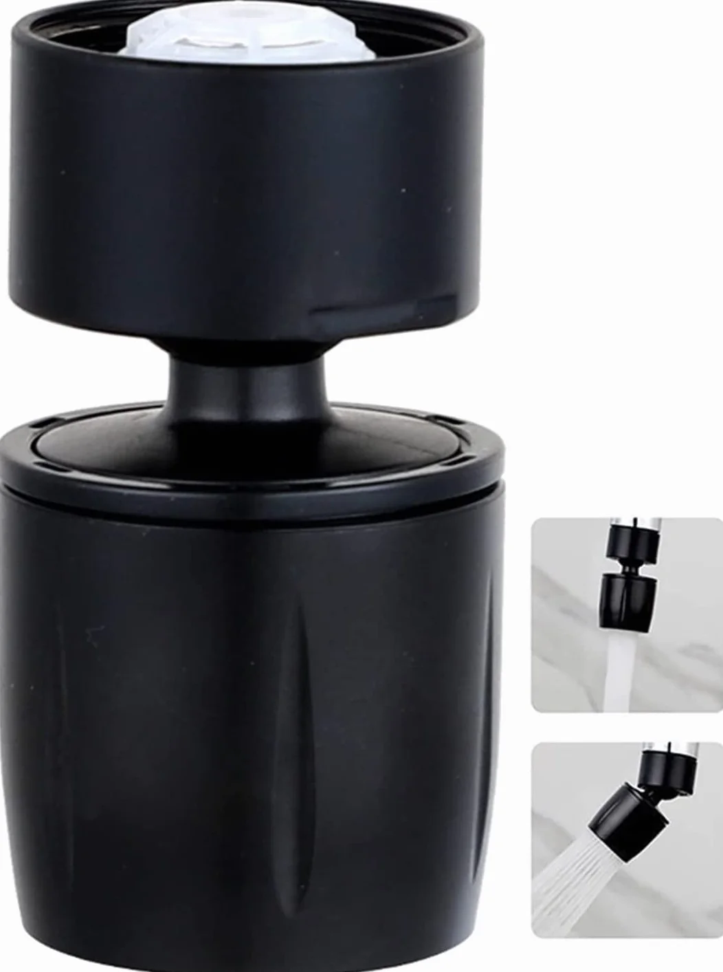 Perlator do kranu Adapter do kranu Aerator do kranu Aerator do kranu, obrotowy perlator zlewu kuchennego Regulowane ciśnienie Głowica kranowa Oszczędzająca wodę Adapter dyszy do baterii prysznicowej d