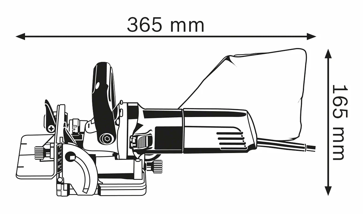 Bosch GFF 22 A frezarka do kołków płaskich
