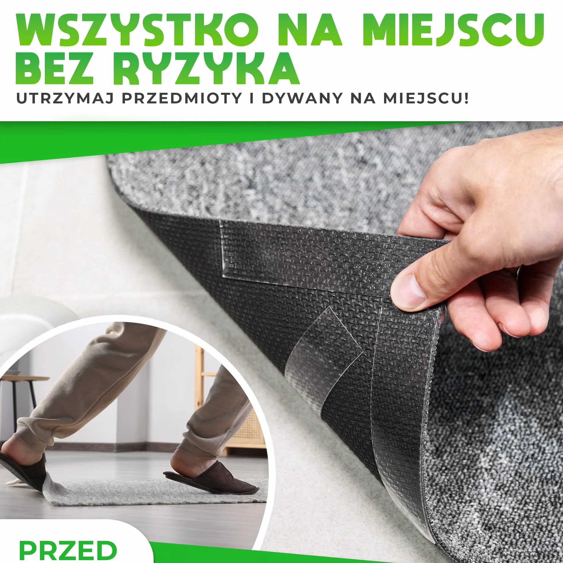 V1 Trade Taśma Nano 10m - Bardzo mocna taśma dwustronna przezroczysta do wielu zastosowań - Zmywalna taśma wielokrotnego użytku