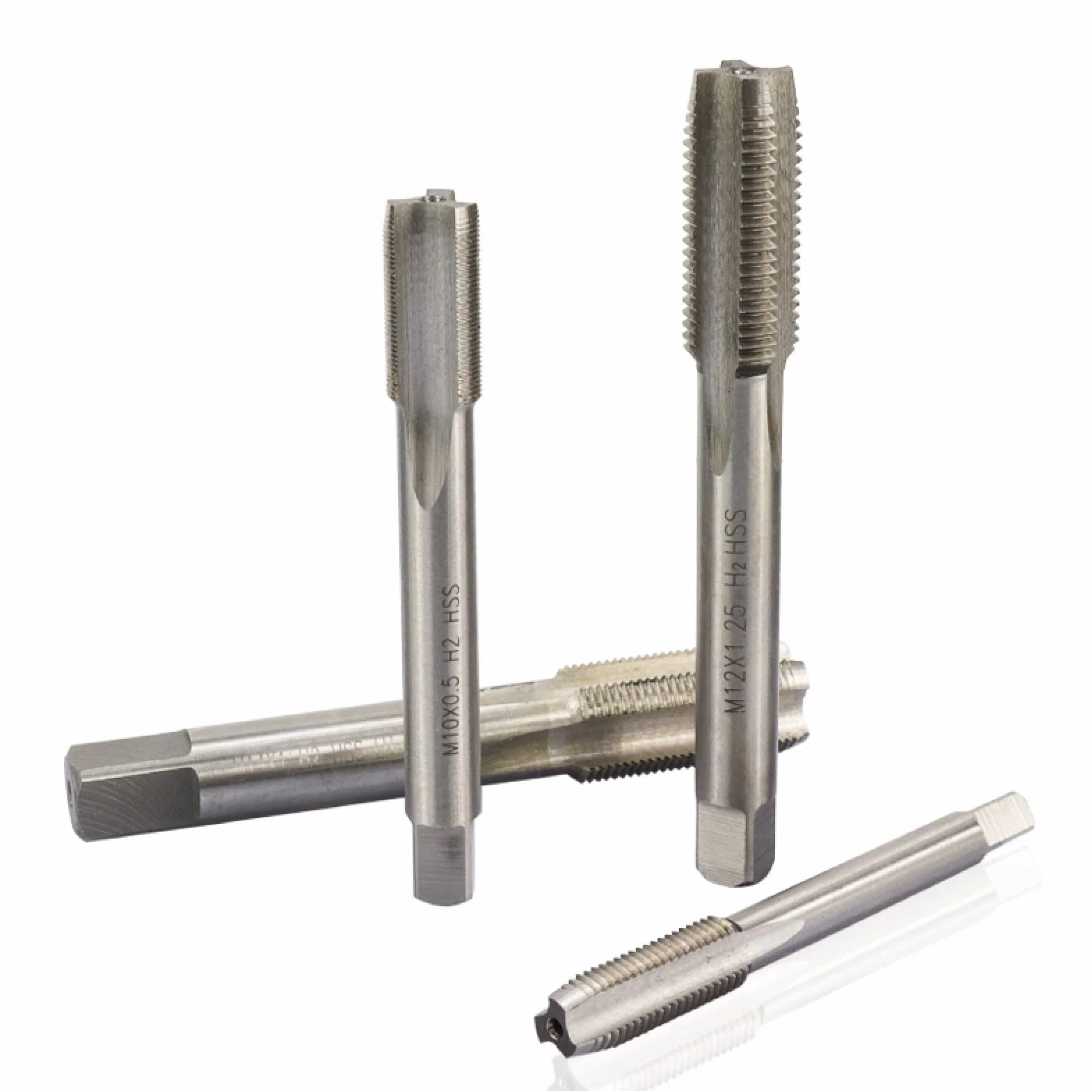 Zestaw gwintowników i narzynek trapezowych do obróbki metalu, gwintowniki prawe, narzędzia ręczne, 2 szt. M8x1
