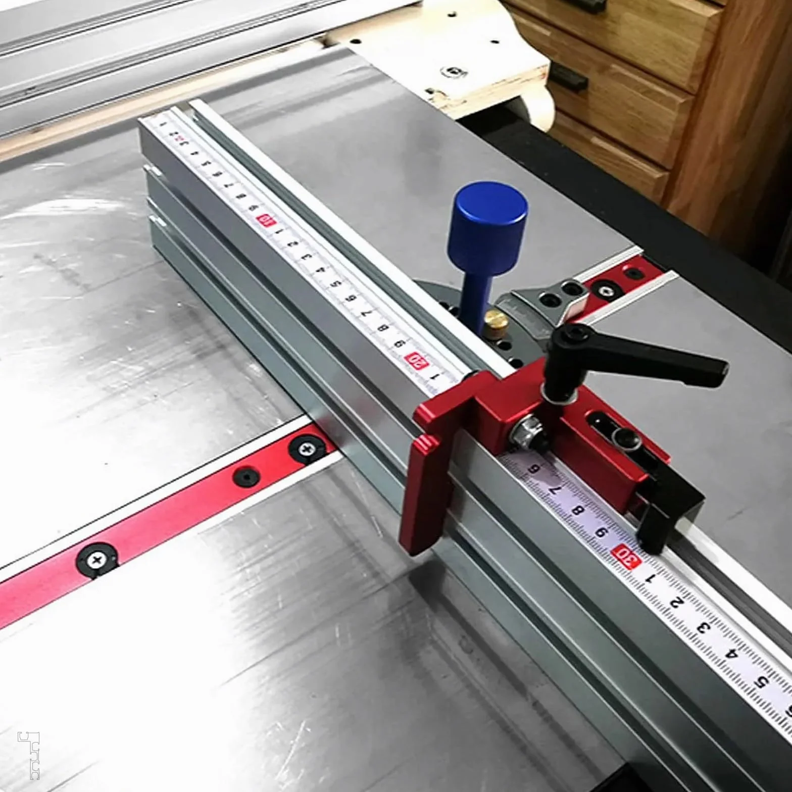 DBREAKS Prowadnica T do rowków, 75 mm aluminiowy rowek T, DIY rowek T, obróbka drewna obróbka drewna modyfikacja stołu warsztatowego do mocowania ogrodzenia(600MM)