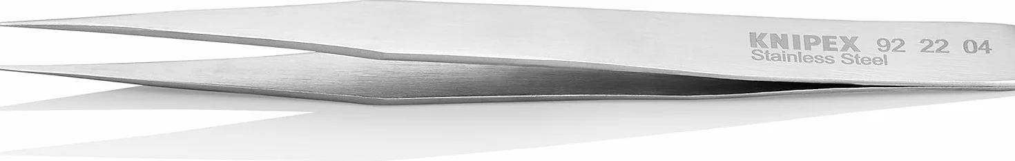 KNIPEX Pinceta uniwersalna matowe gładkie 128 mm, 92 22 04