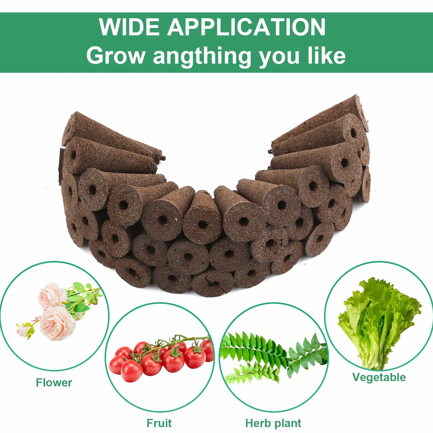 Zestaw Straków Nasion do Aeroogrodu 101 sztuk Hydroponic Seed Kit